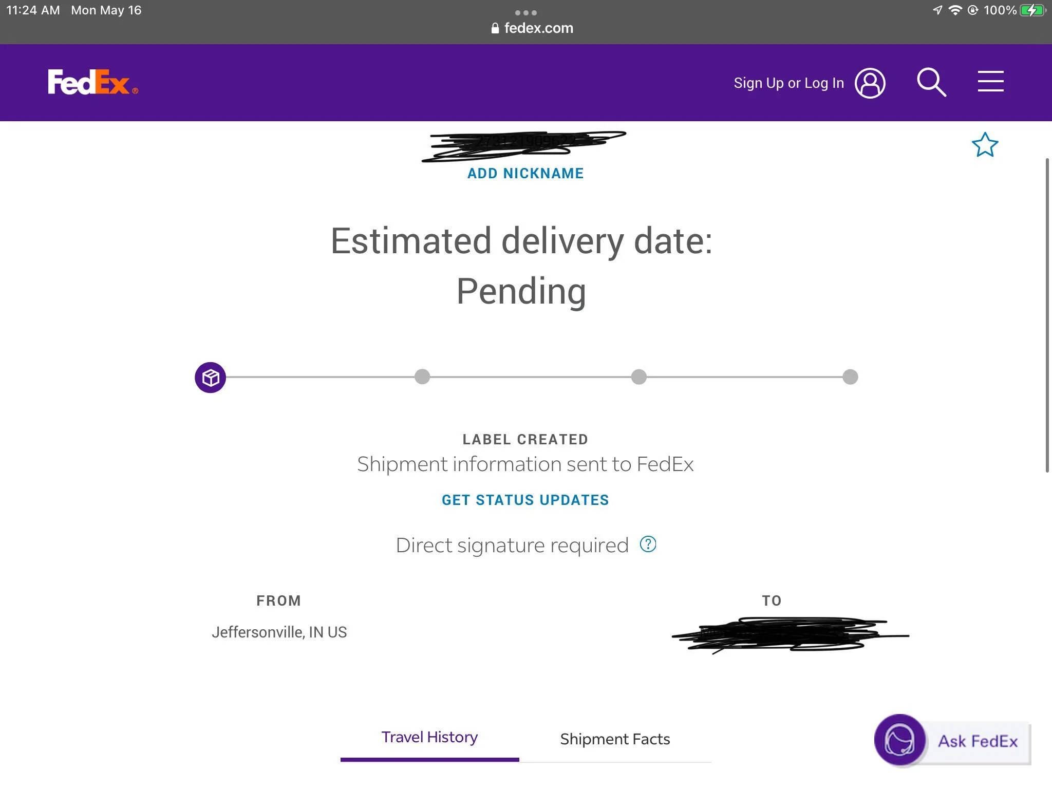 FedEx, tracking delivery date, shipping tracking page, Full HD Desktop Wallpaper