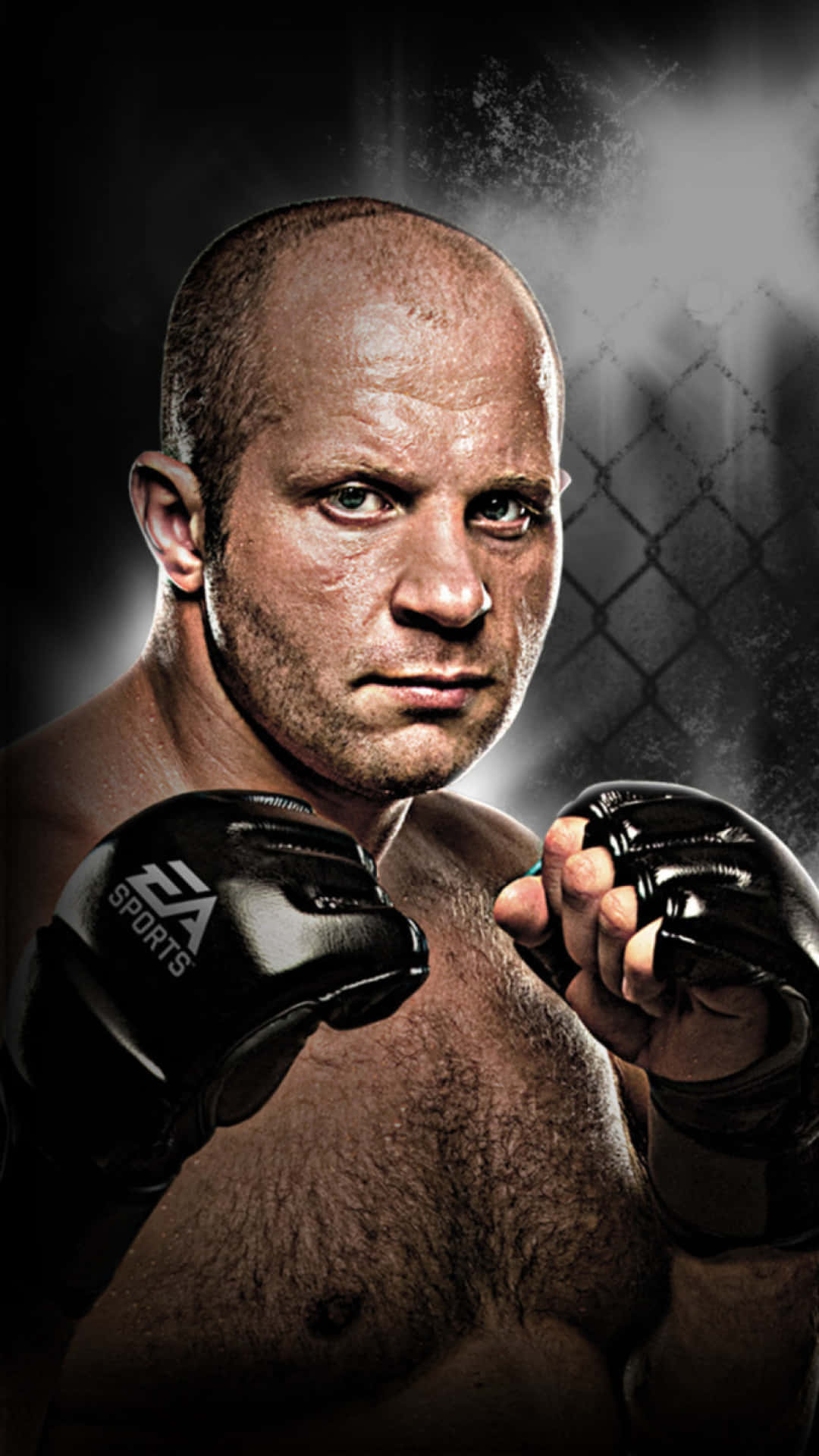 Fedor Emelianenko, MMA fighter, black gloves, Full HD Phone Wallpaper