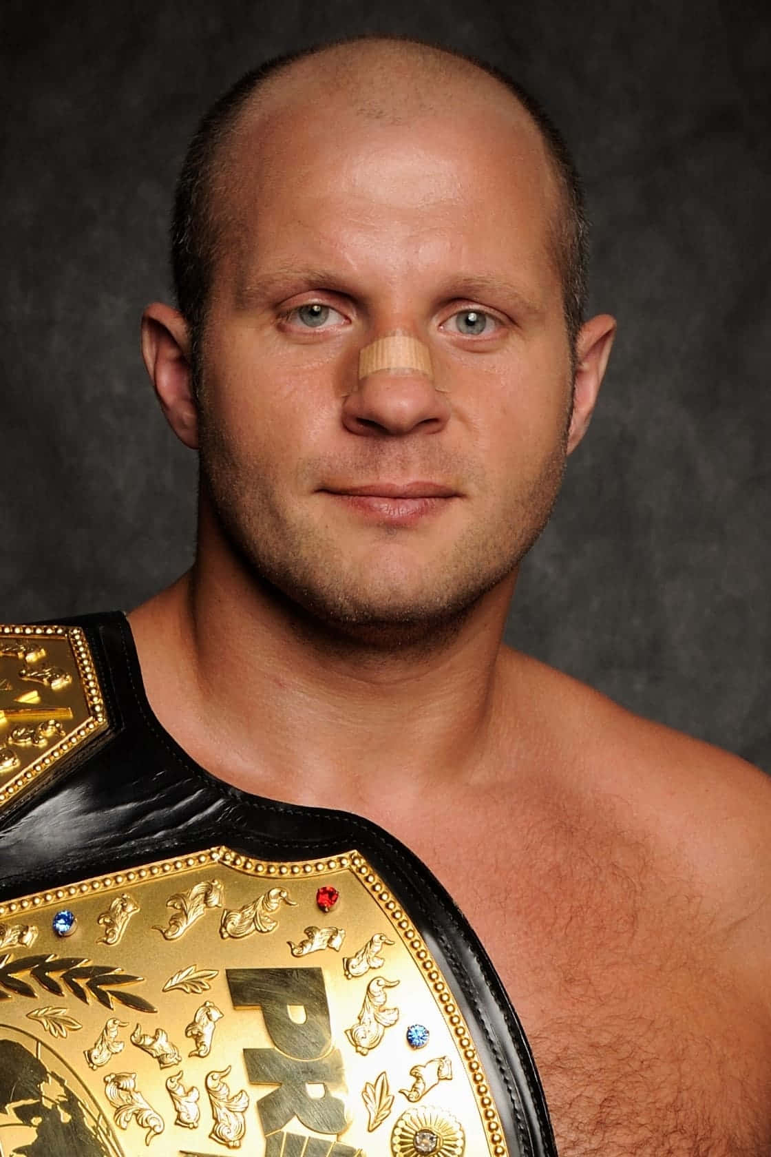 Fedor Emelianenko, bald, nose brace, HD Phone Wallpaper