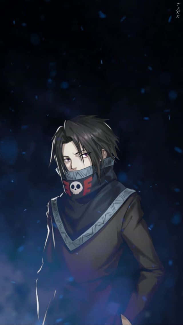 Feitan, masked anime character, dark hair, SD Phone Wallpaper