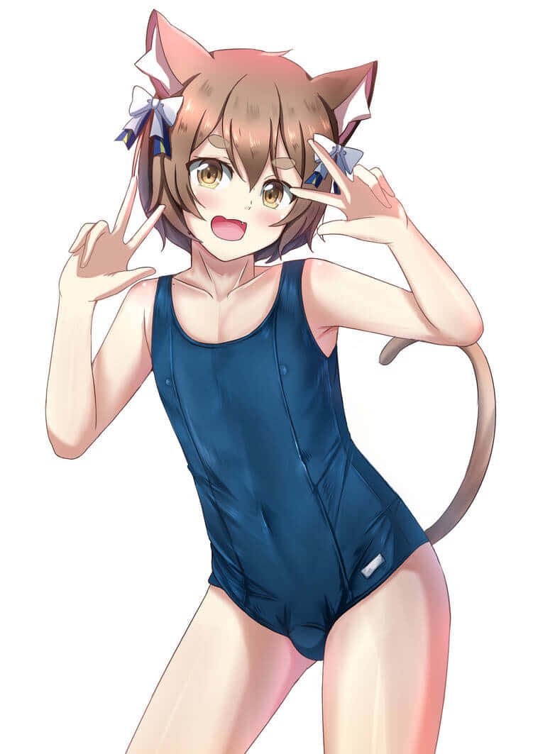 Felix Argyle, cat ears, cat tail, SD Phone Wallpaper