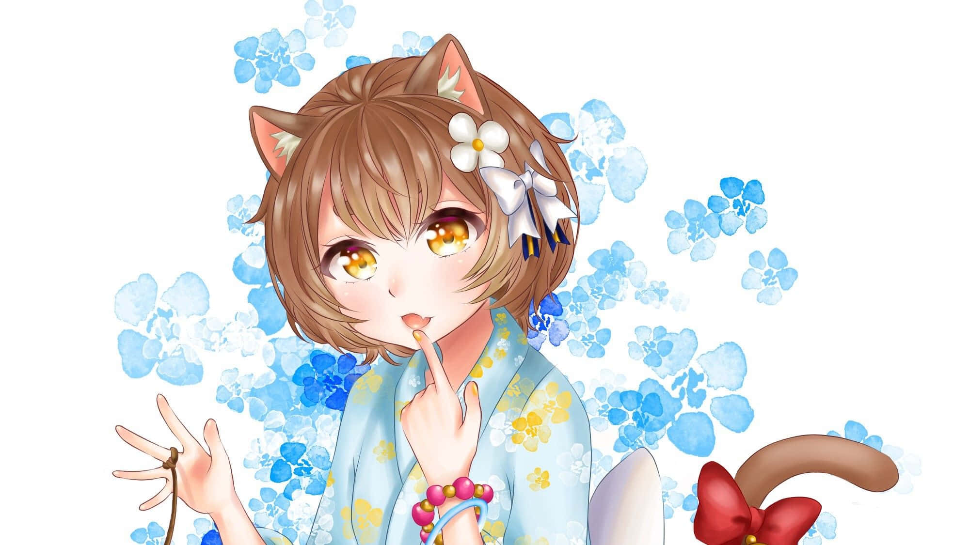 Felix Argyle, 1999, anime girl, Full HD Desktop Wallpaper