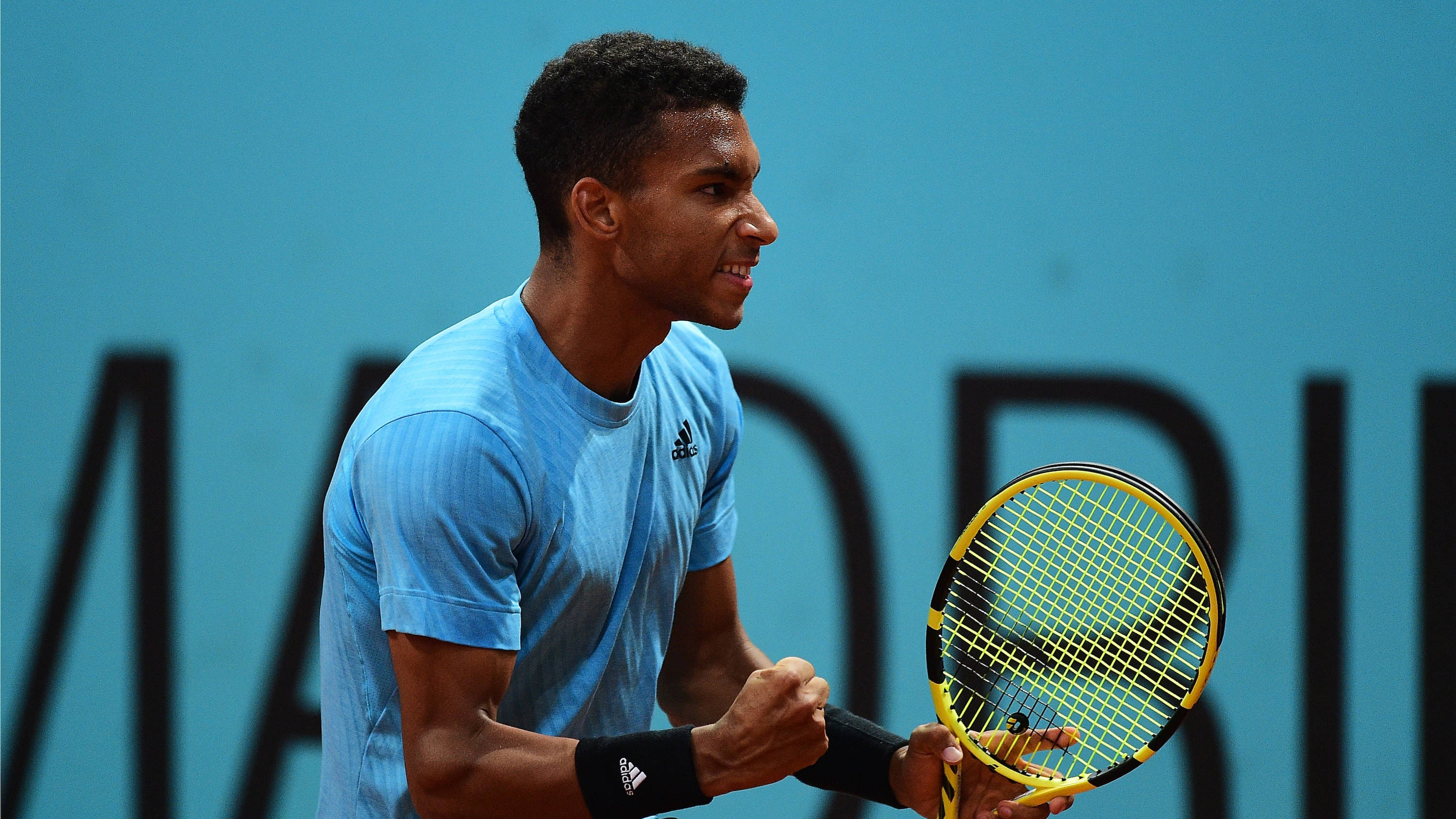 Felix Auger-Aliassime, tennis player, racket, 2K Desktop Wallpaper