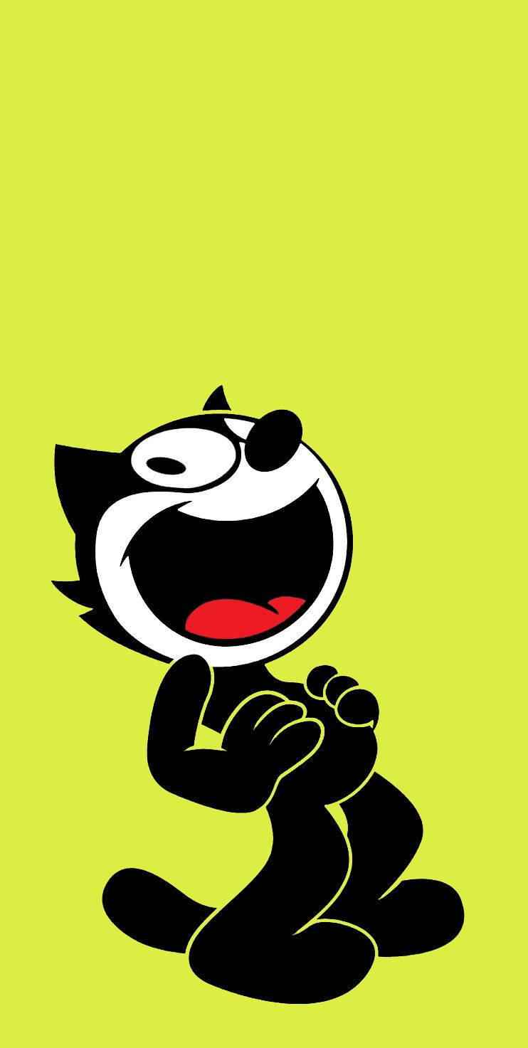 Felix The Cat, classic style, black, HD Phone Wallpaper