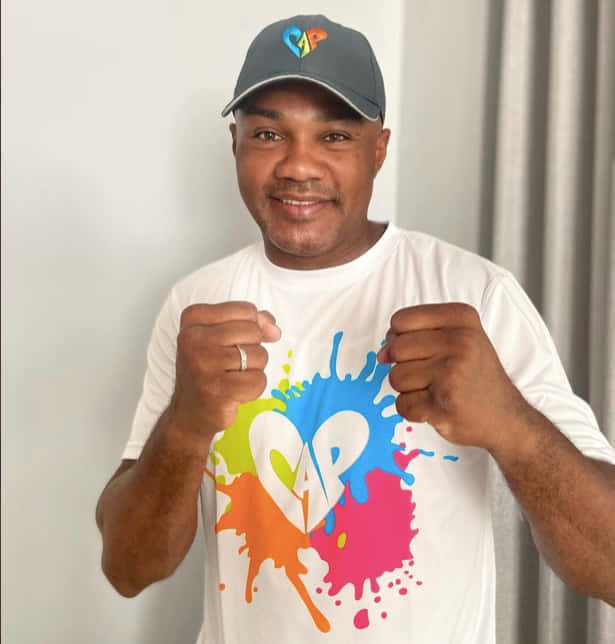 Felix Trinidad, boxing position, cap, SD Phone Wallpaper