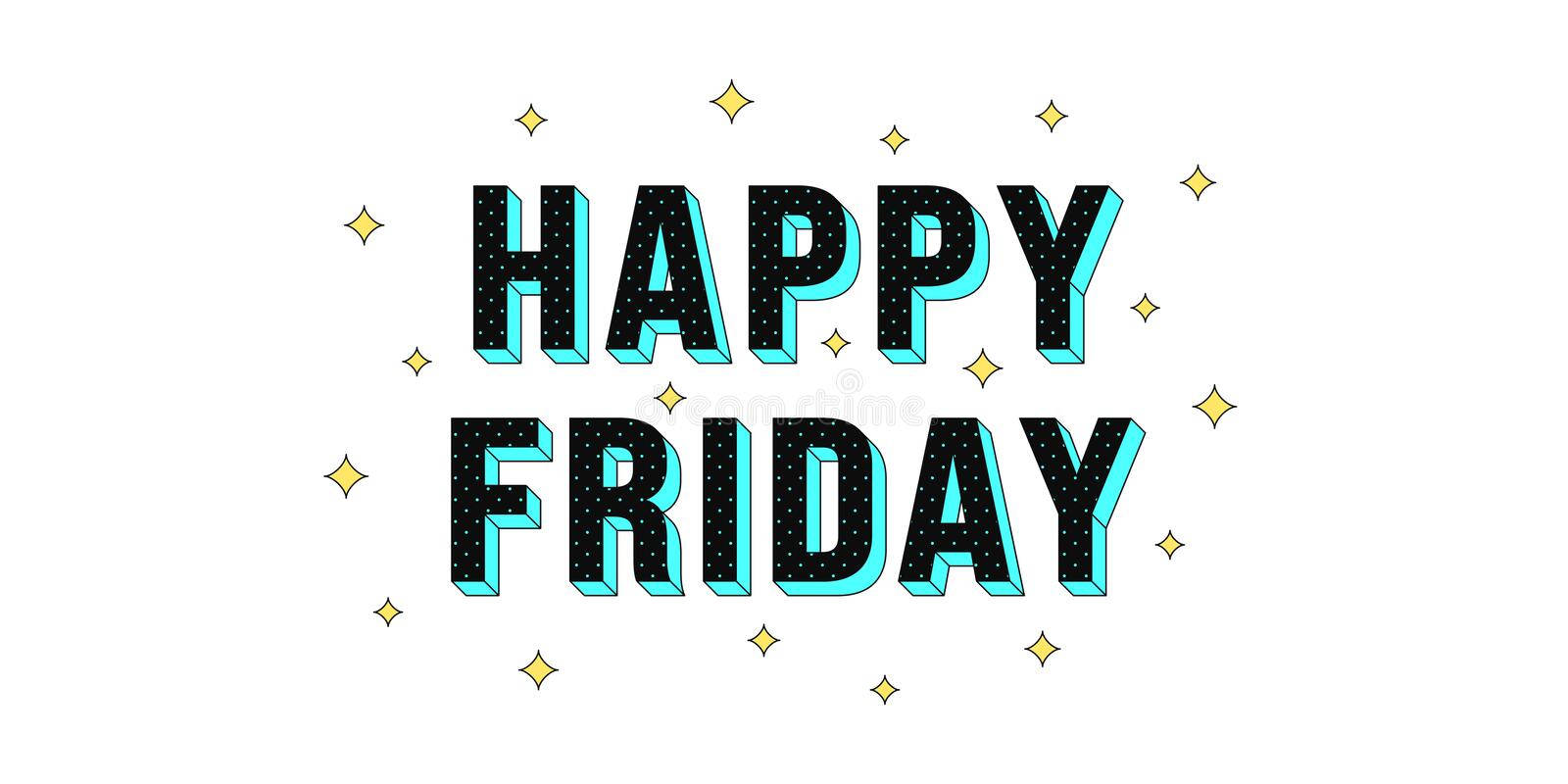 HAPPY FRIDAY, black, teal, HD Desktop Wallpaper