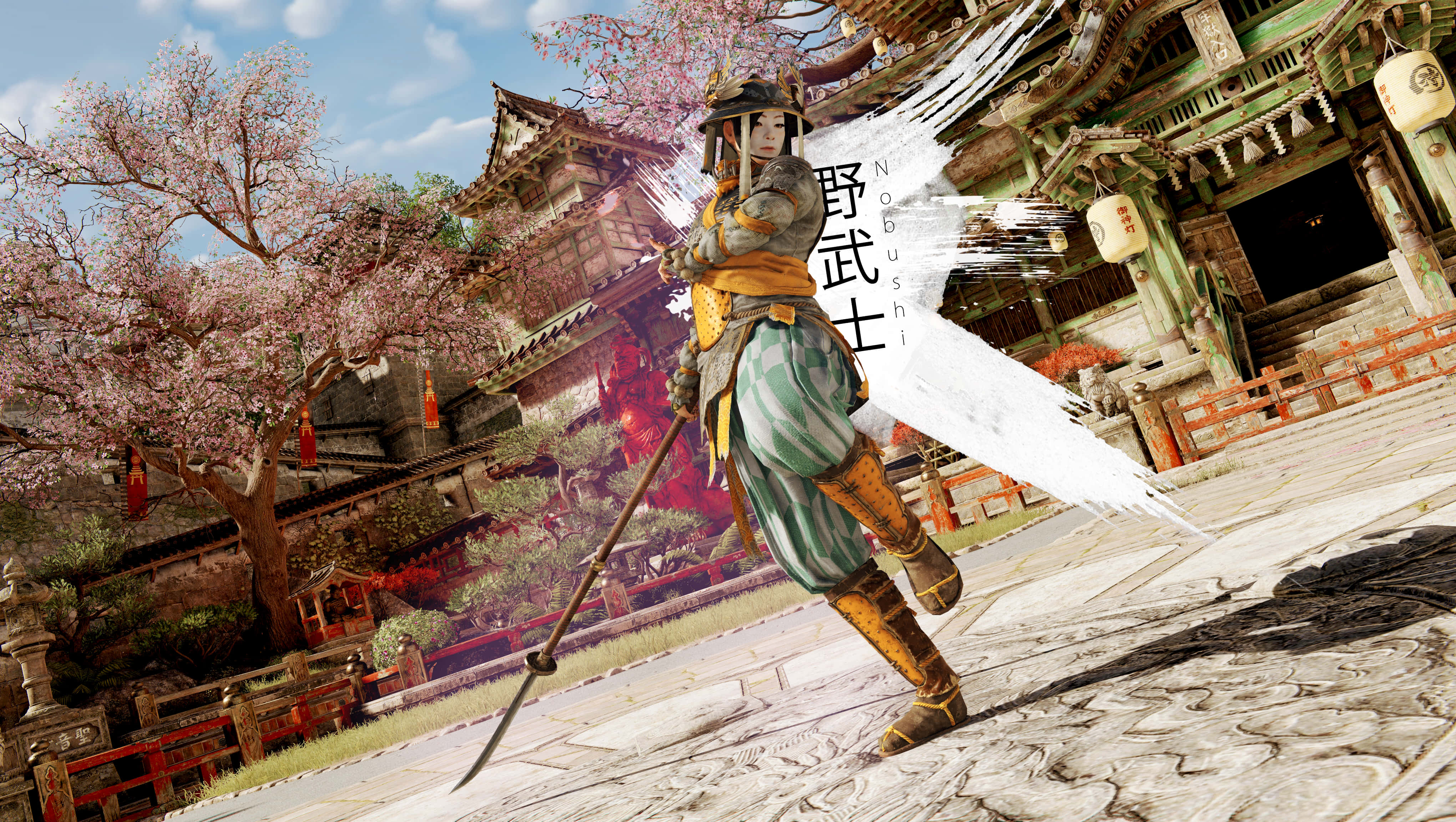 Female Samurai For Honor, samurai warrior, ornate armor, 4K Desktop Wallpaper