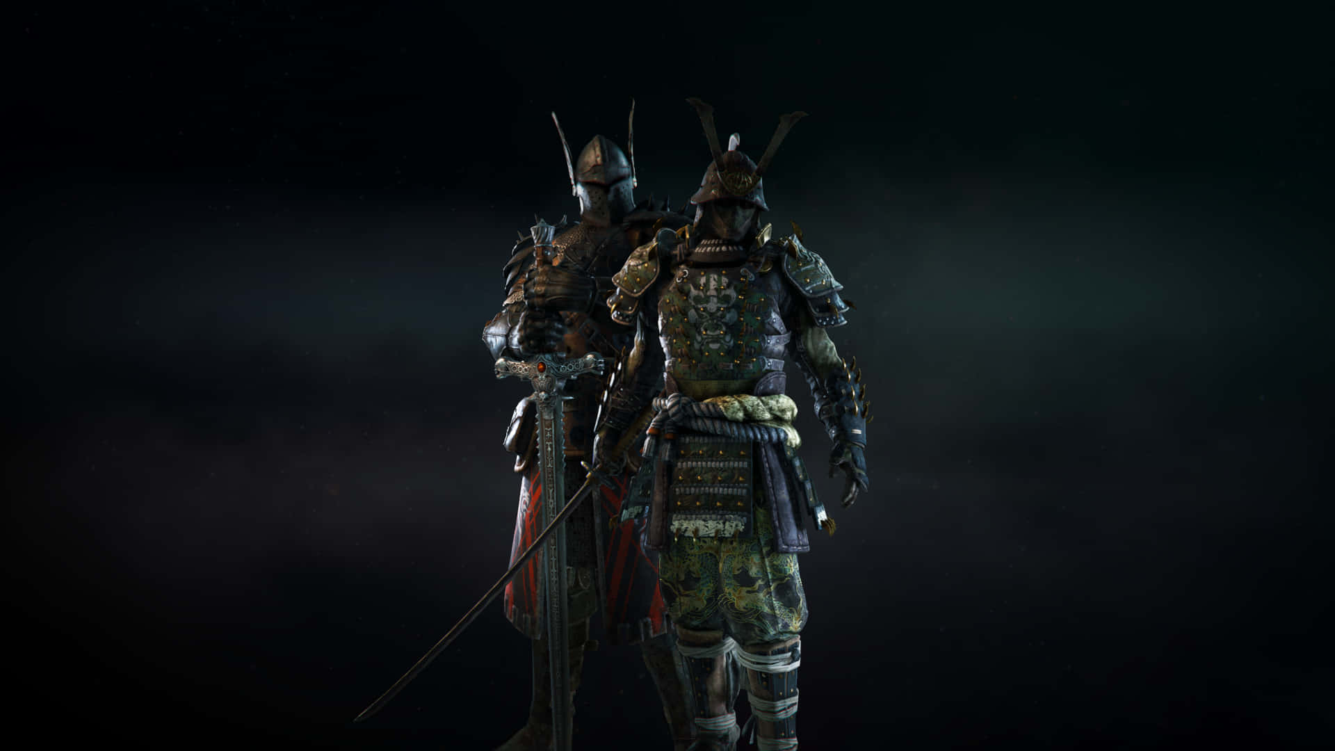 female samurai, katana, longsword, Full HD Desktop Wallpaper
