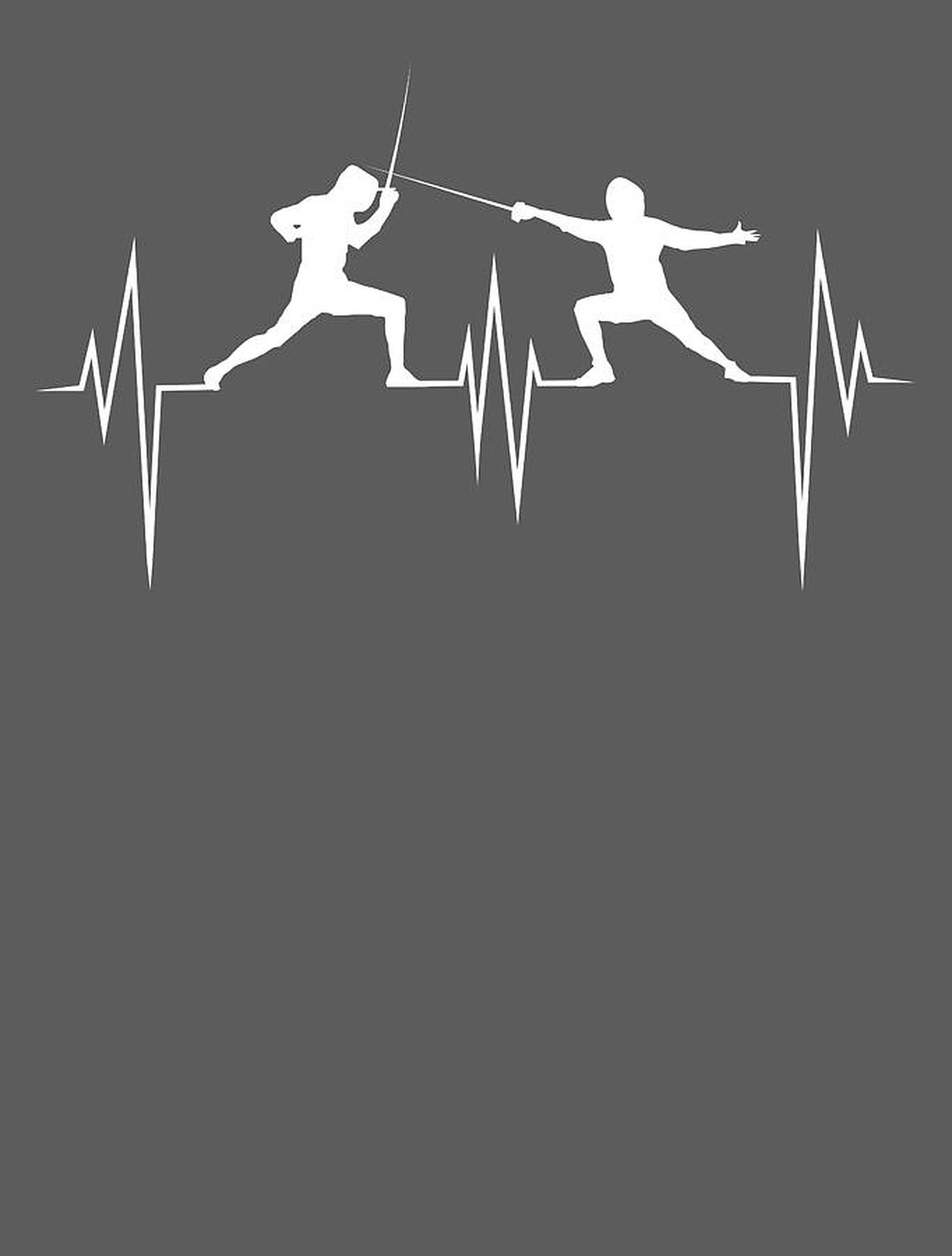 fencing, gray art, white silhouetted fencers, Full HD Phone Wallpaper