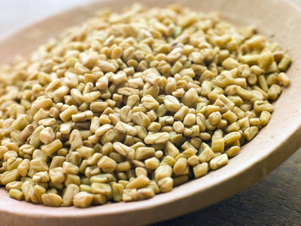 wooden plate, fenugreek, light green, SD Desktop Wallpaper