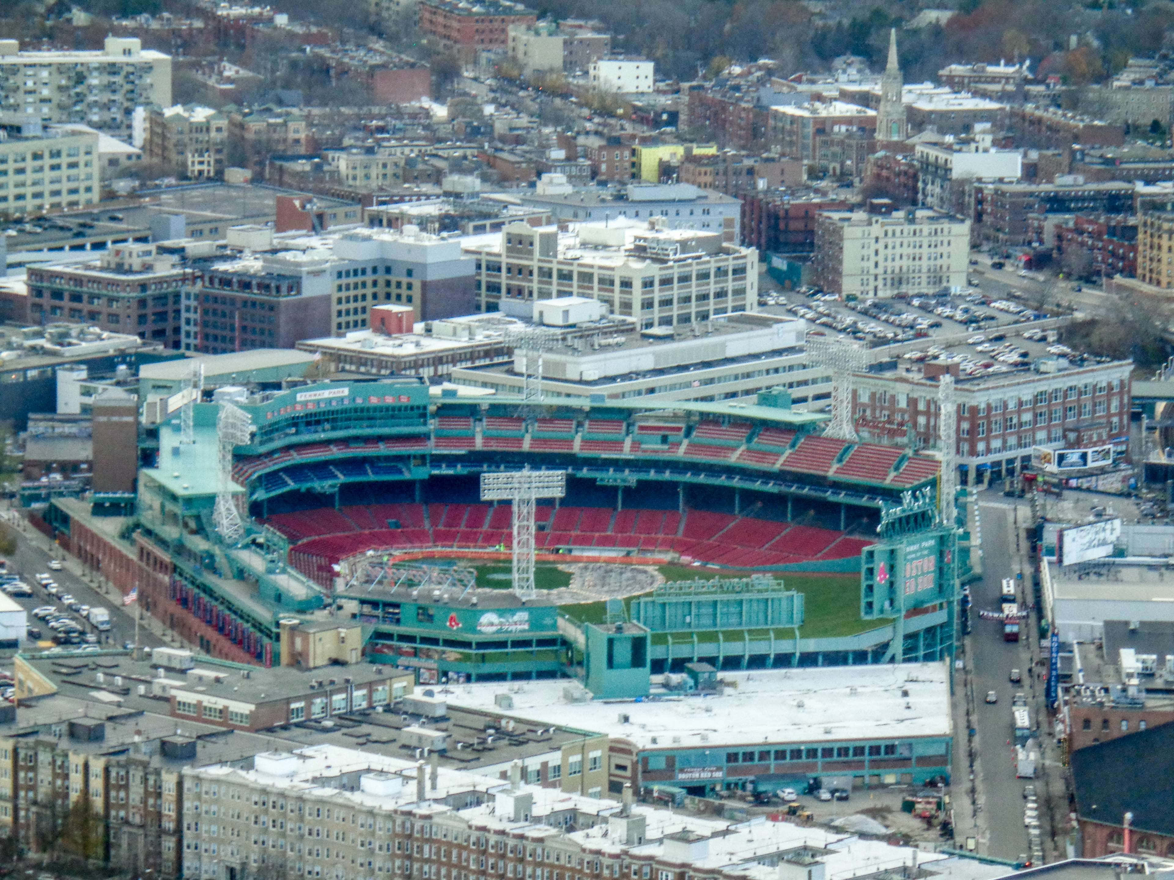Fenway Park, 4K quality, red seats, 4K Desktop Wallpaper
