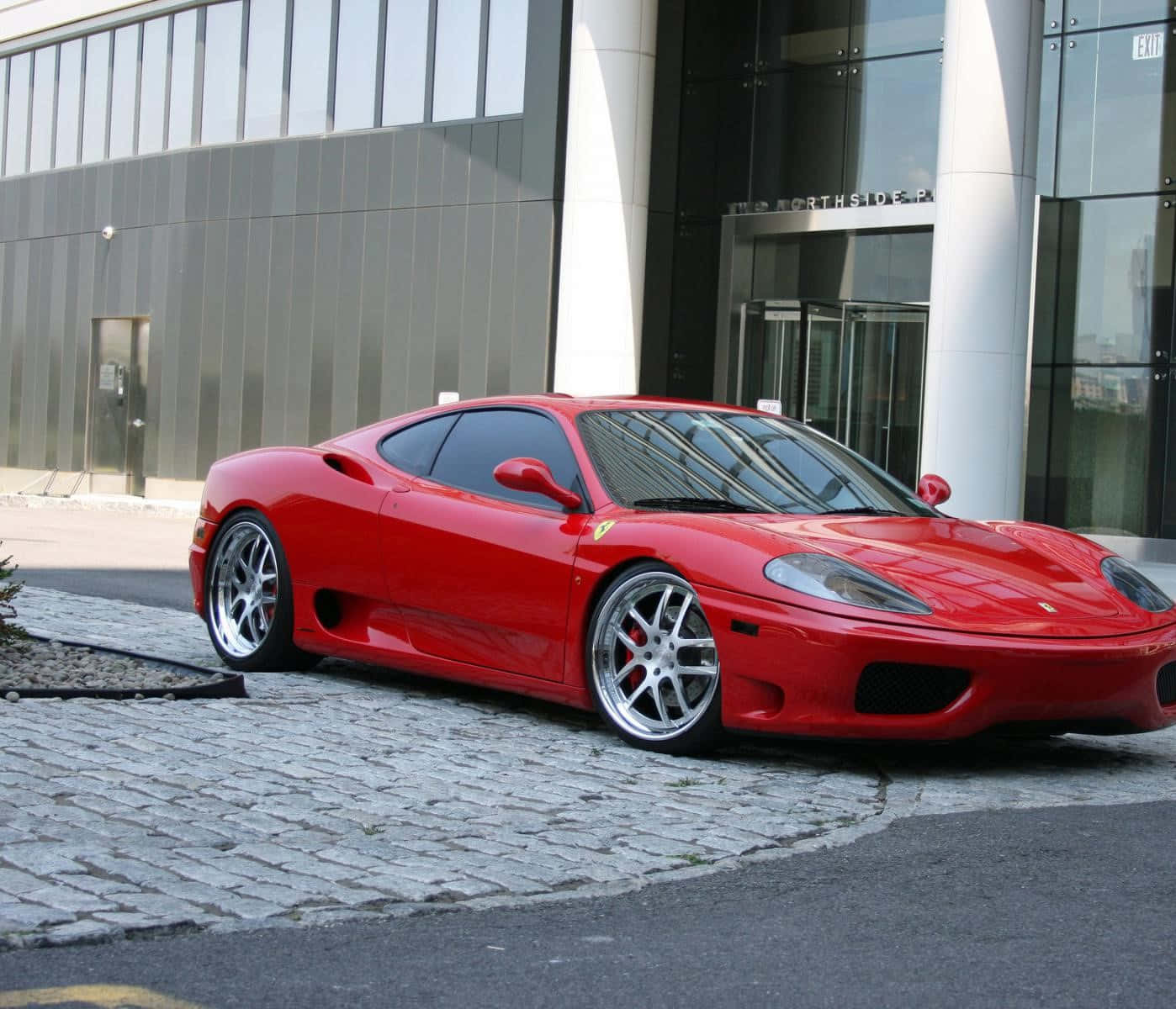 Ferrari 360 Modena, red, glossy, HD Desktop Wallpaper