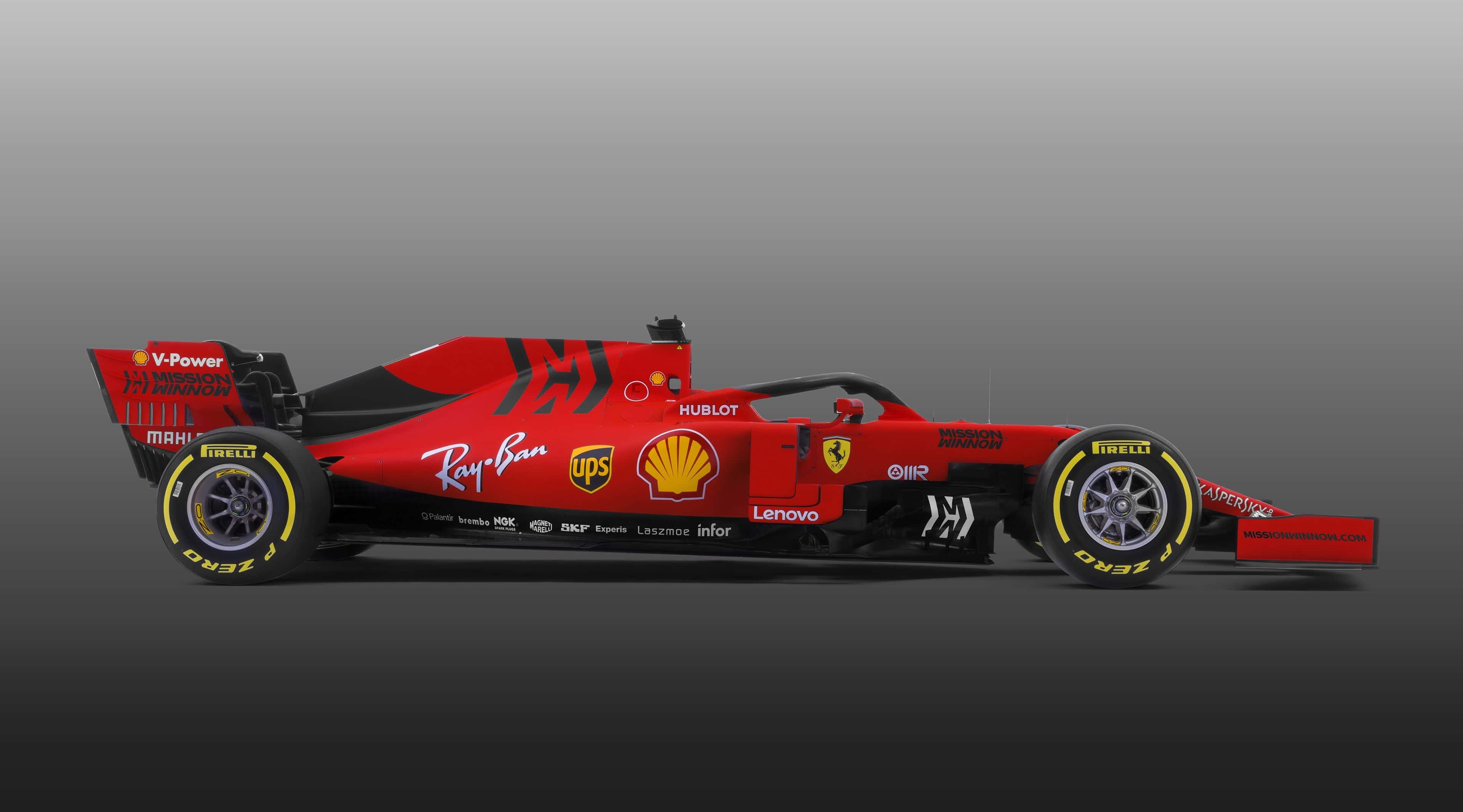 Ferrari F1 2019, red, sleek, 4K Desktop Wallpaper