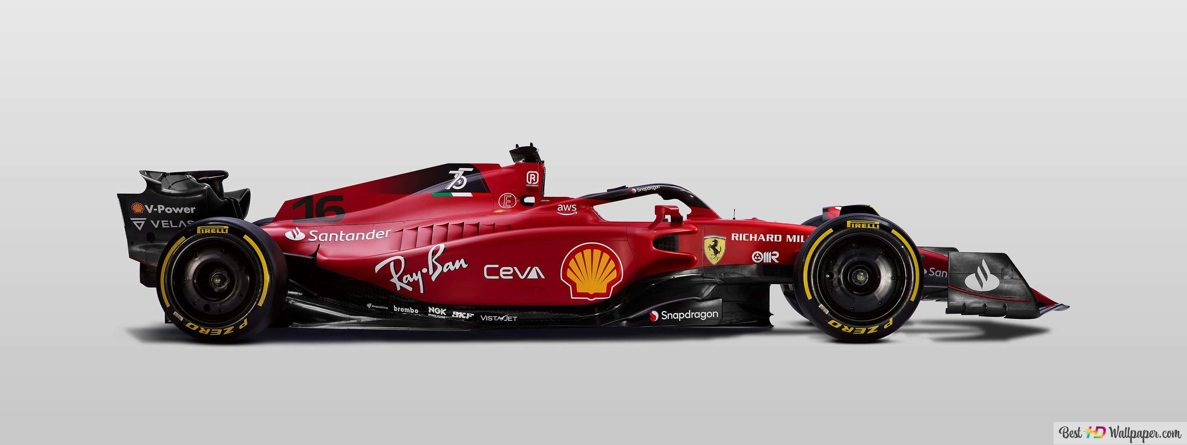 Ferrari F1, sleek red, Formula 1 race car, 4K Desktop Wallpaper