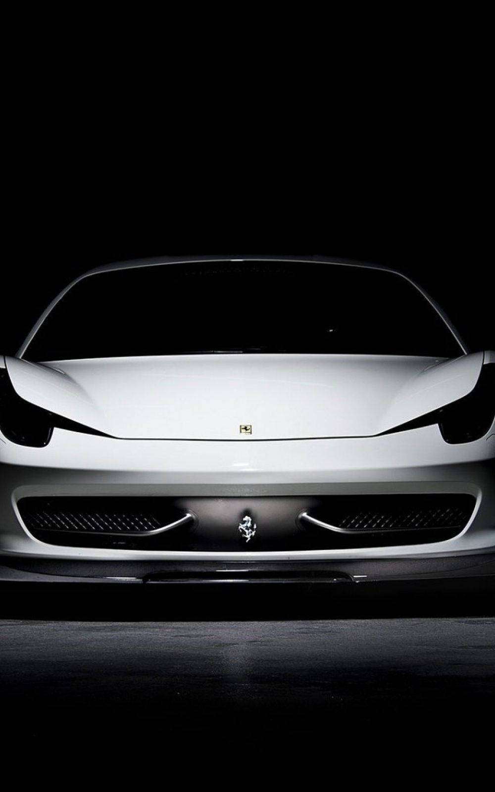 Ferrari, iPhone, white, HD Phone Wallpaper