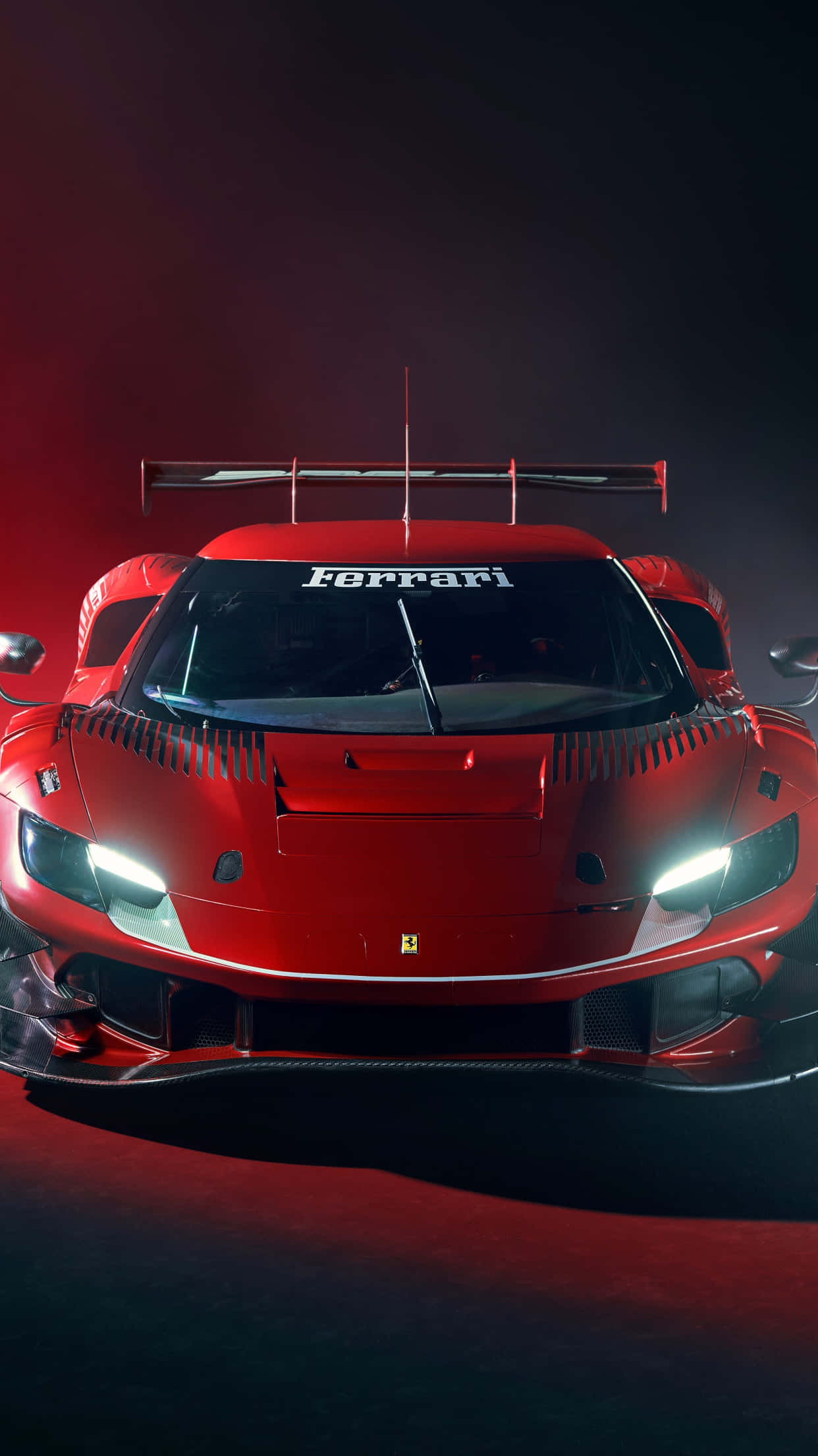 Ferrari, iPhone X, red, Full HD Phone Wallpaper