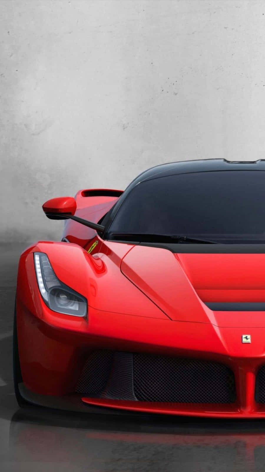 Ferrari LaFerrari, red, sleek aerodynamic design, HD Phone Wallpaper