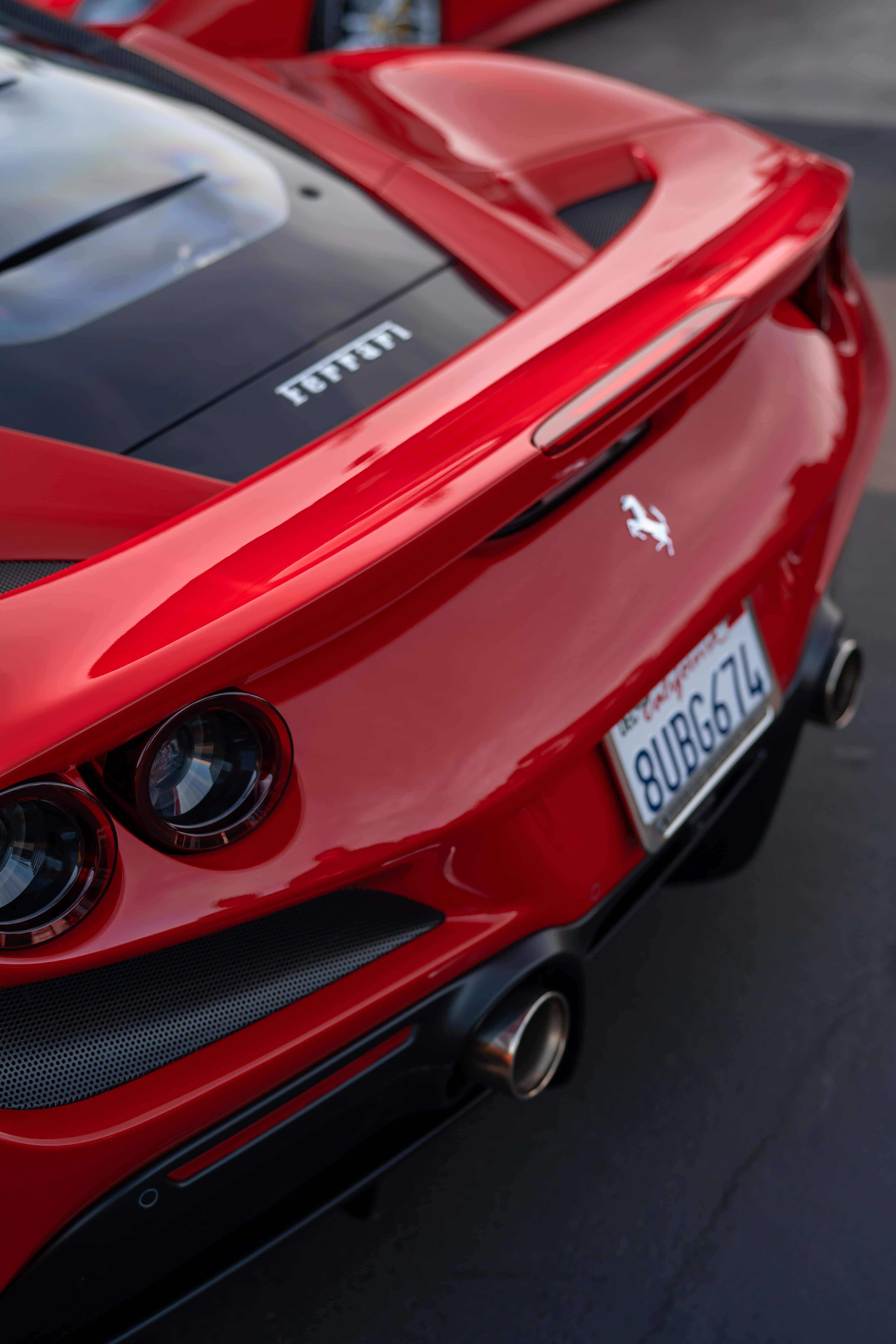 Ferrari, iPhone X, red, 5K Phone Wallpaper