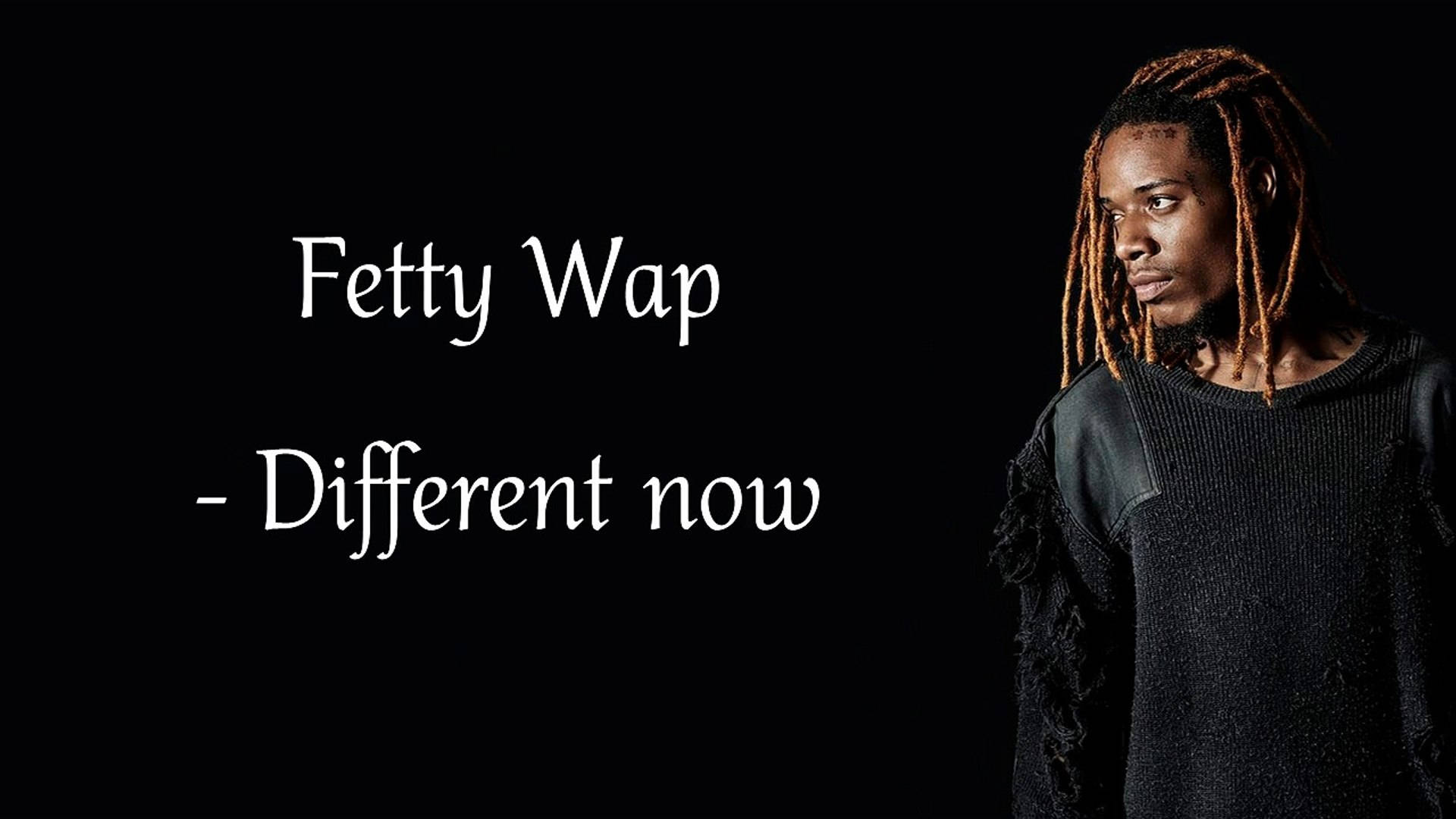 Fetty Wap, reddish dreadlocks, black background, Full HD Desktop Wallpaper
