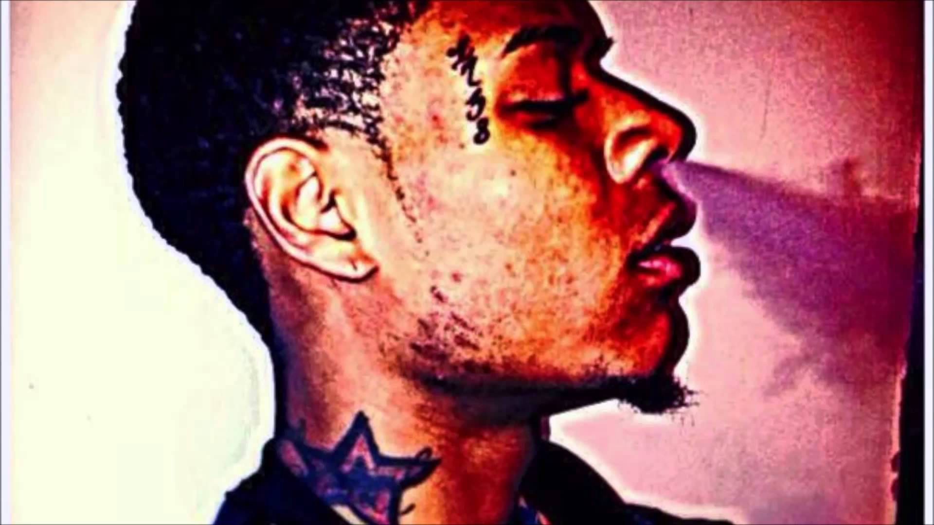 Fetty Wap, tattoos on face and neck, exhaling smoke, Full HD Desktop Wallpaper