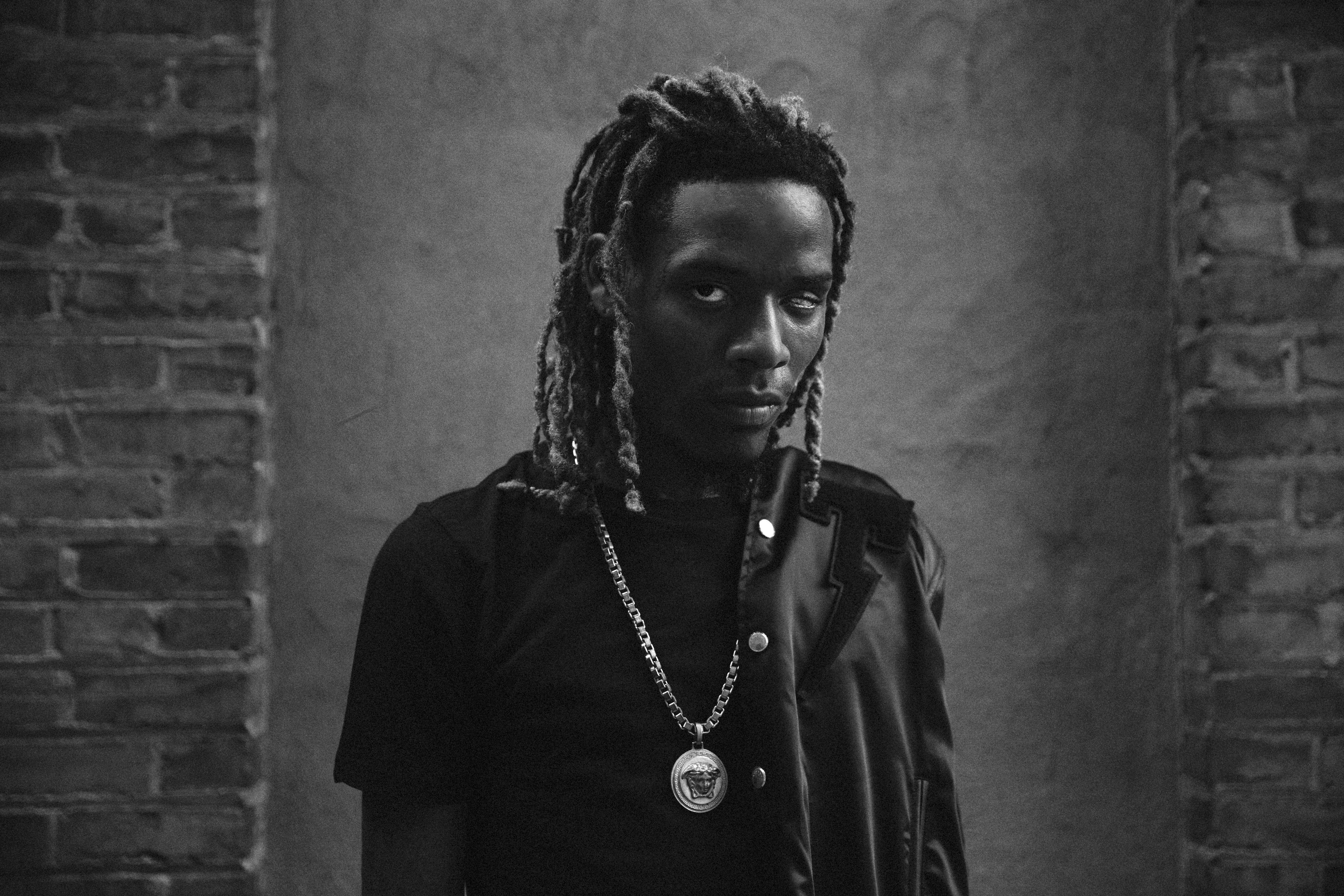 Fetty Wap, dreadlocks, leather jacket, 5K Desktop Wallpaper