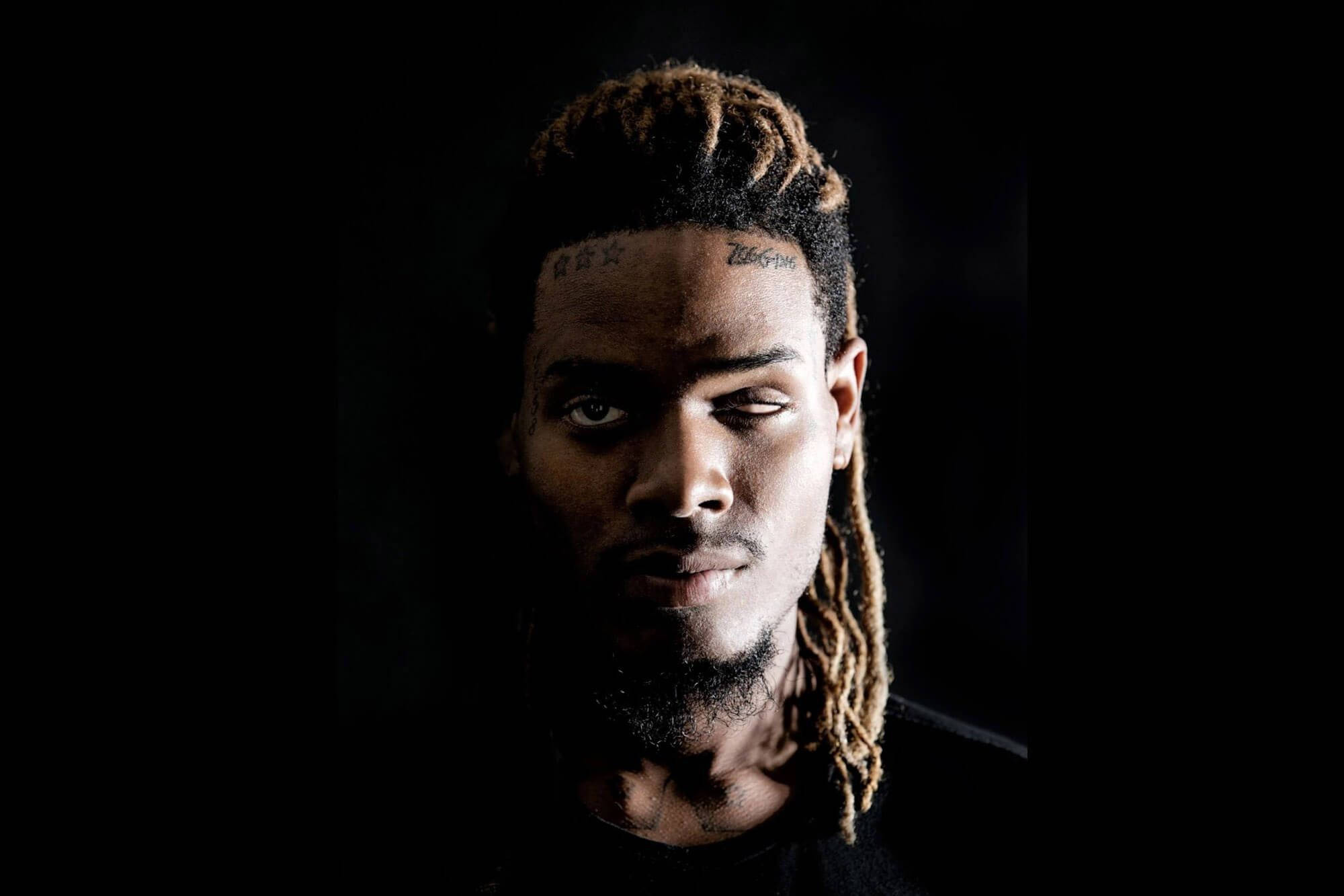 Fetty Wap, braided hair, forehead tattoos, Full HD Desktop Wallpaper