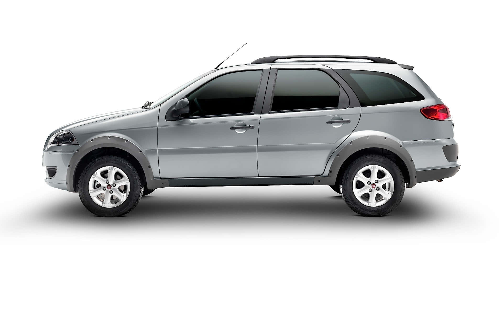 Fiat Palio, silver, station wagon, Full HD Desktop Wallpaper