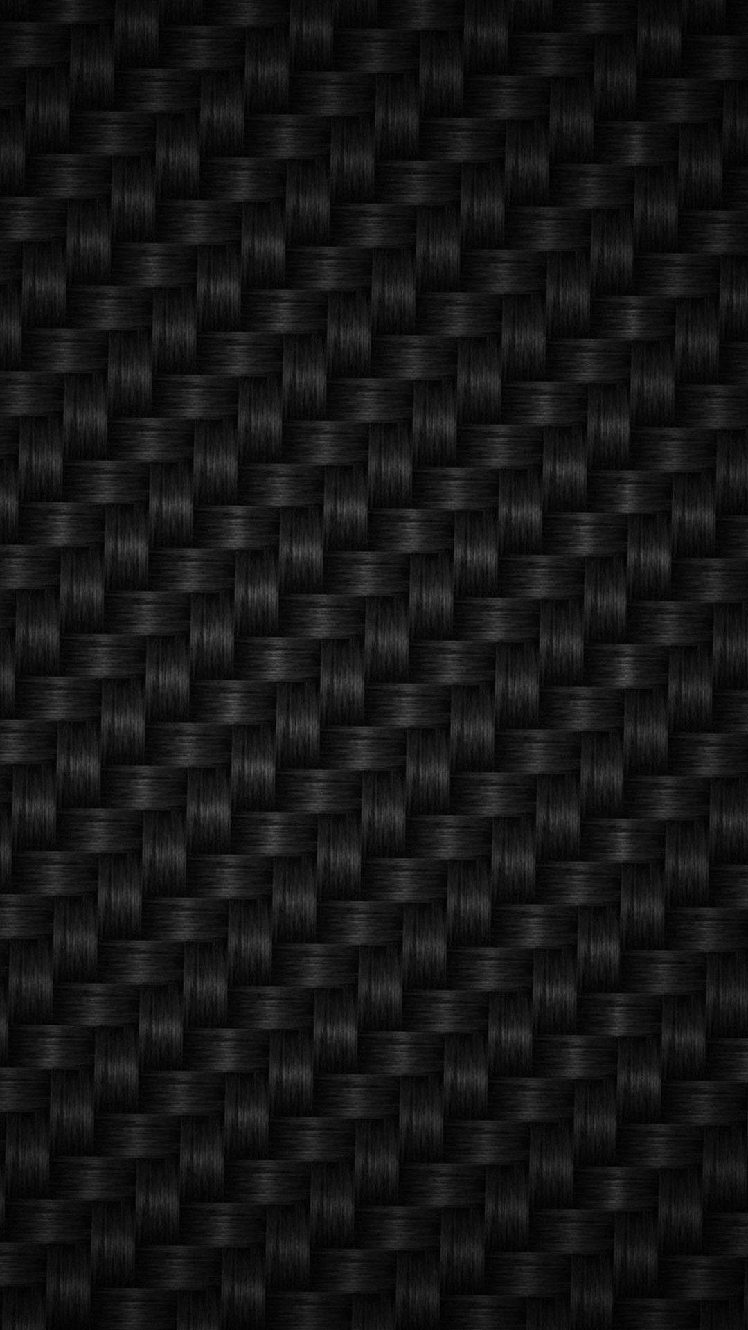 criss-crossed carbon fiber, sleek black carbon fiber weave, subtle sheen, Full HD Phone Wallpaper