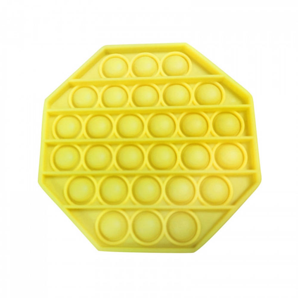 bright yellow, octagonal, fidget toy, SD Desktop Wallpaper