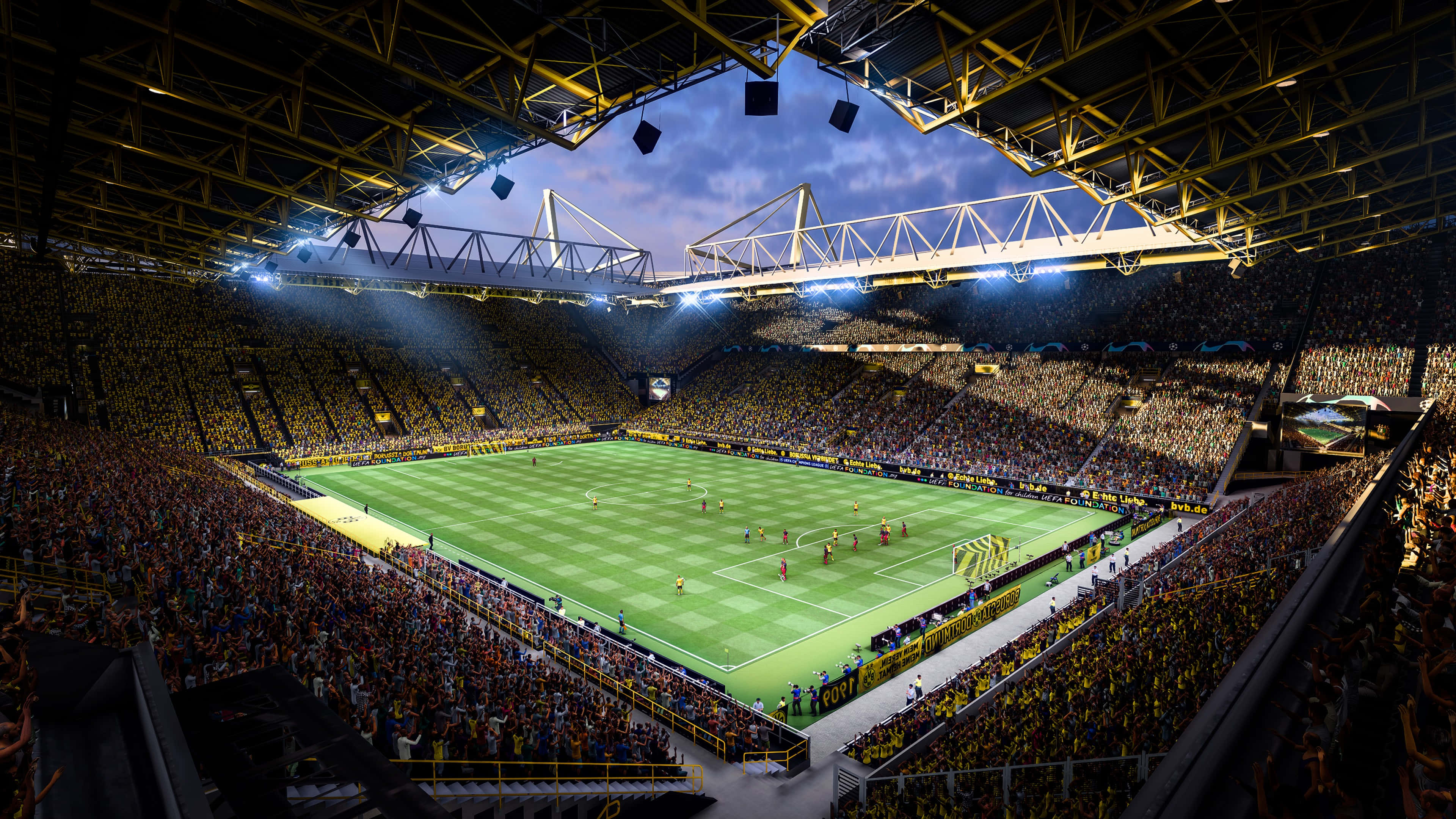FIFA 22, 3840 x 2160, football stadium, 4K Desktop Wallpaper