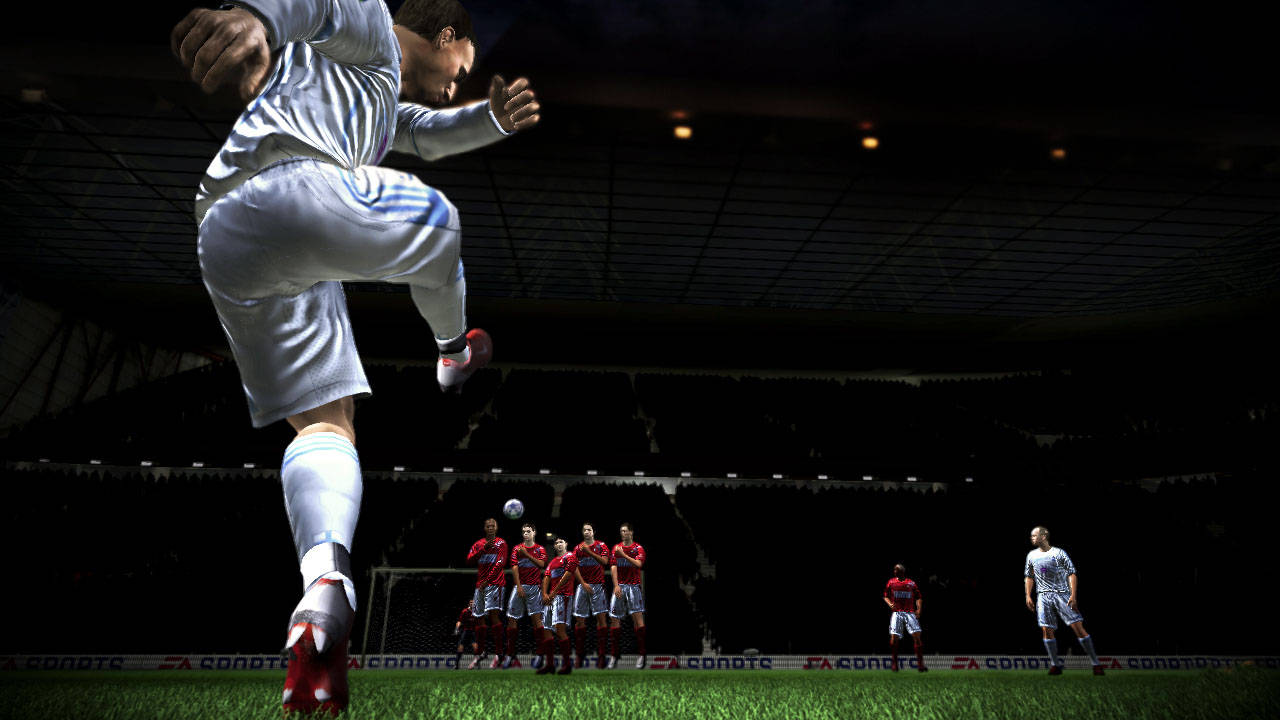 FIFA, free kick, soccer player, HD Desktop Wallpaper
