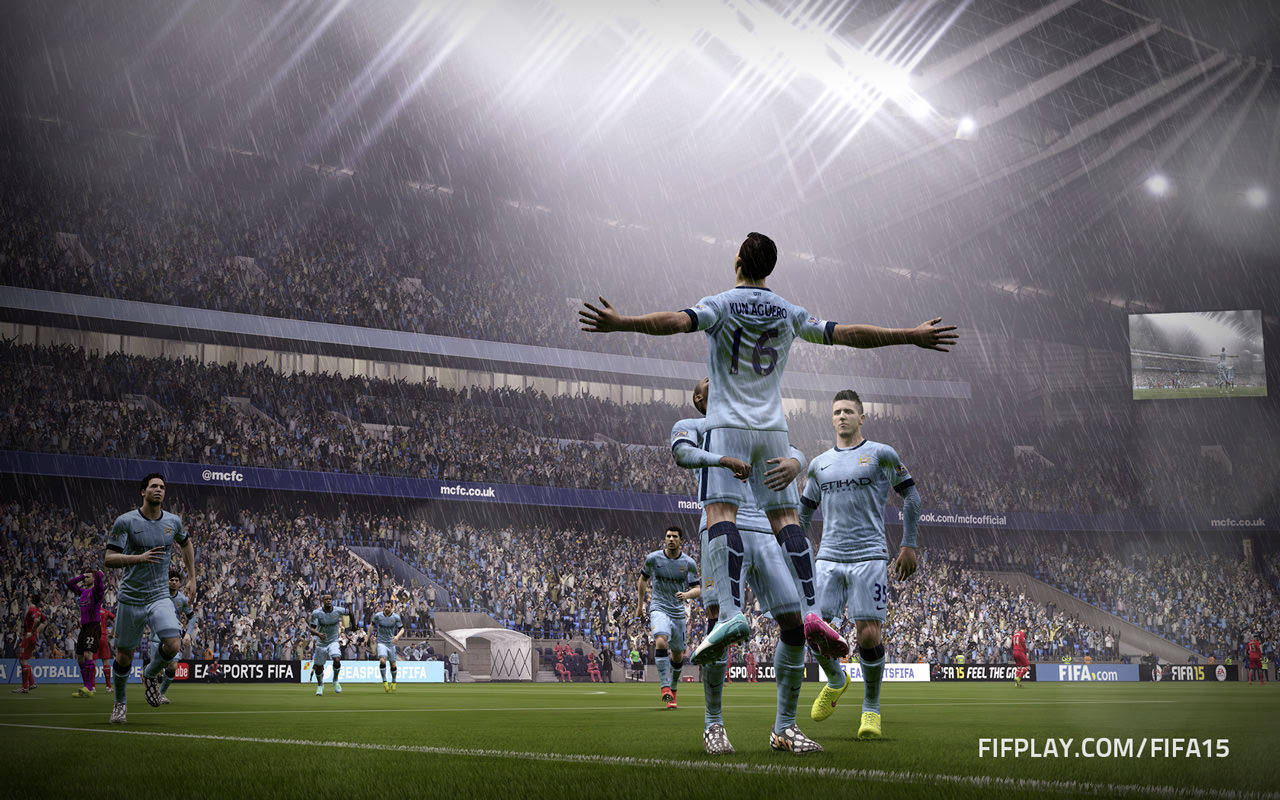 FIFA, football players, goal, HD Desktop Wallpaper