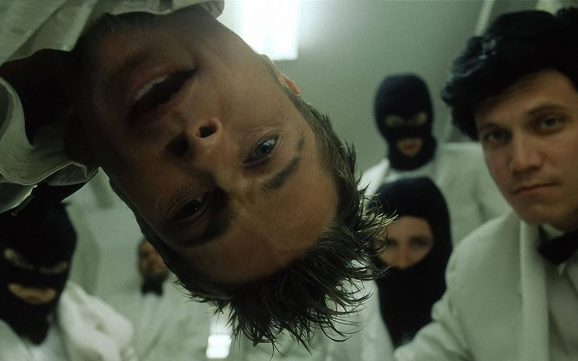 Fight Club, classic movie, stark white room, Full HD Desktop Wallpaper