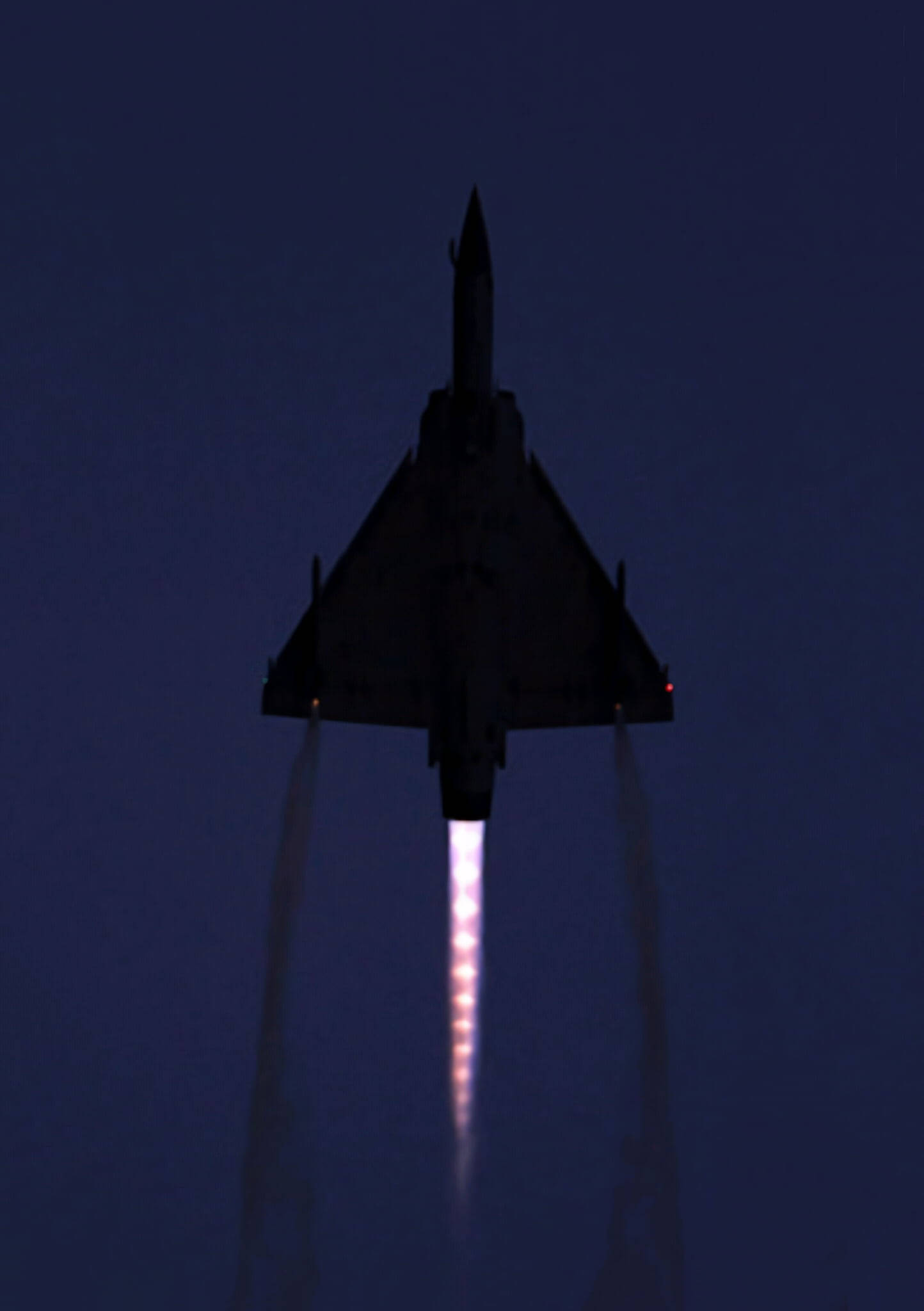 fighter jet, ascending jet, dark sky, Full HD Phone Wallpaper