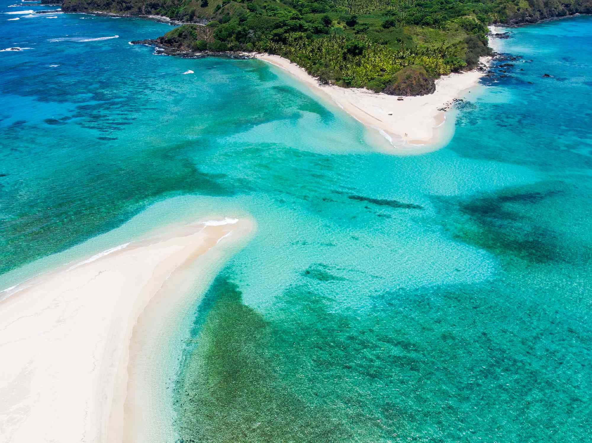 Fiji Beach, turquoise waters, white sand beaches, Full HD Desktop Wallpaper