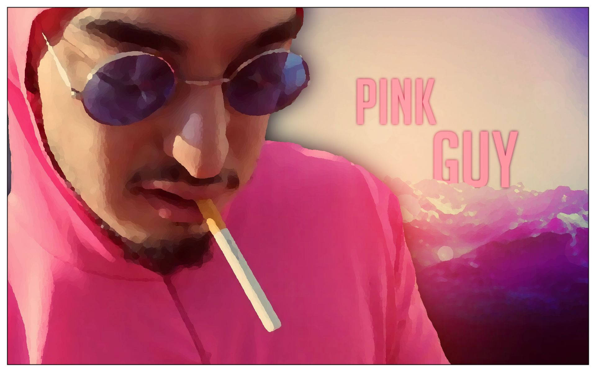Filthy Frank, Pink Guy, pink hoodie, Full HD Desktop Wallpaper