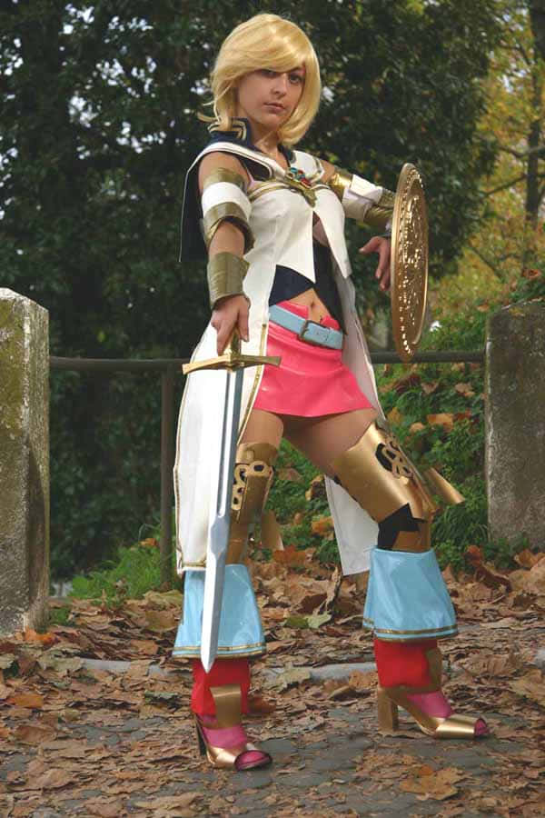 Final Fantasy Ashe, cosplay, fantasy warrior outfit, SD Phone Wallpaper