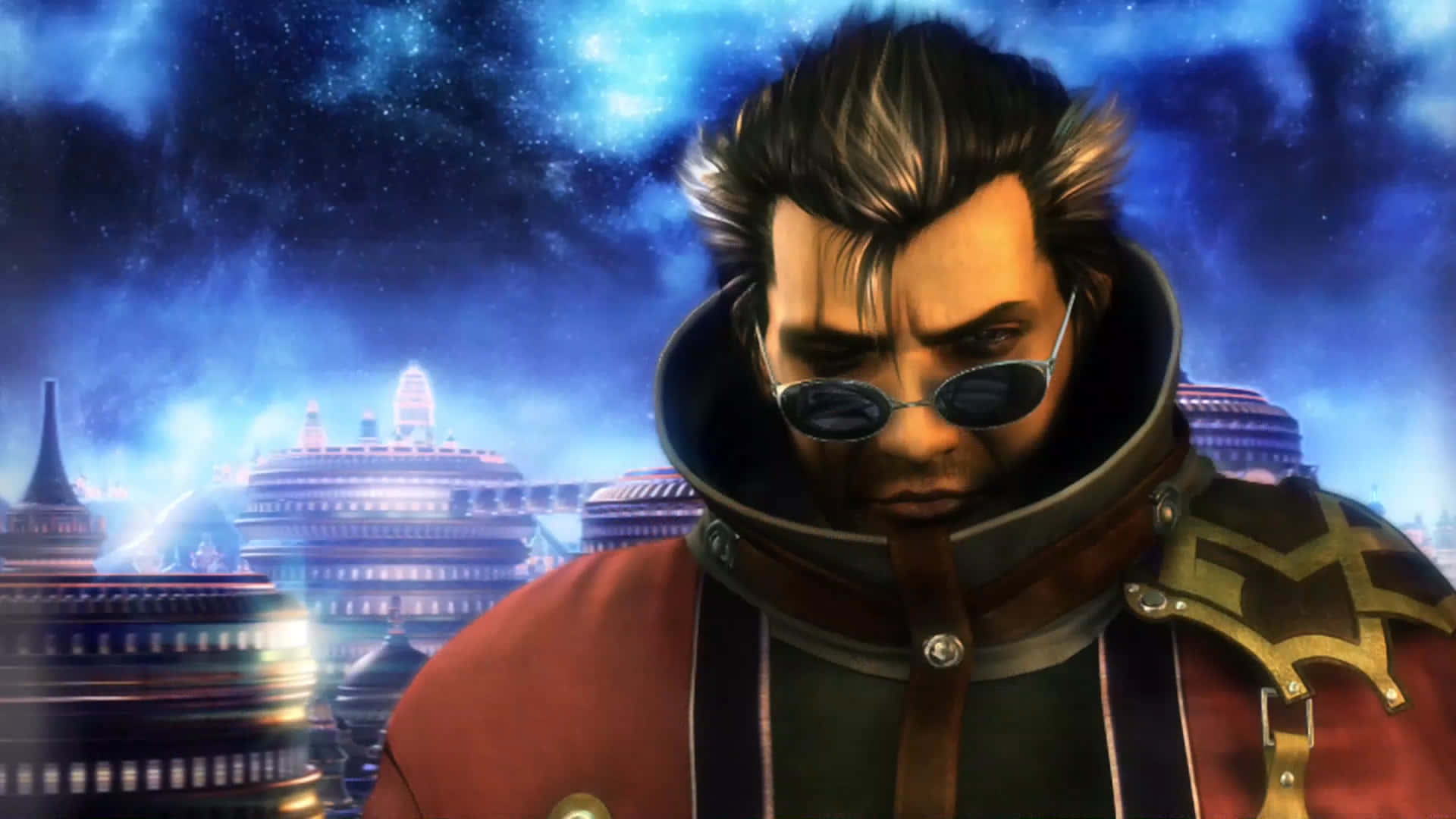 Final Fantasy, Auron, sunglasses, Full HD Desktop Wallpaper