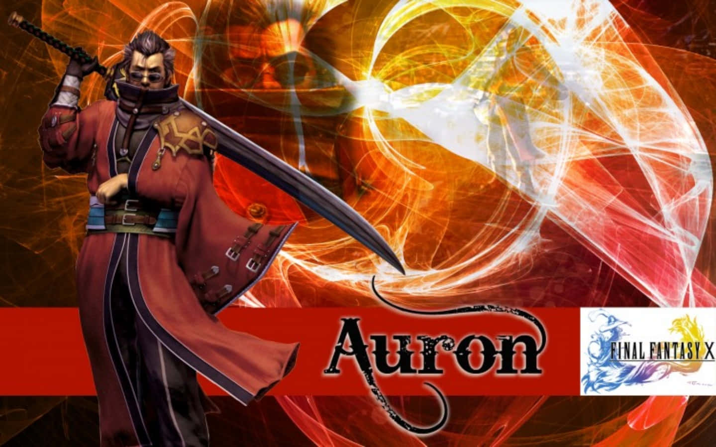 Auron, Final Fantasy X, large sword, HD Desktop Wallpaper