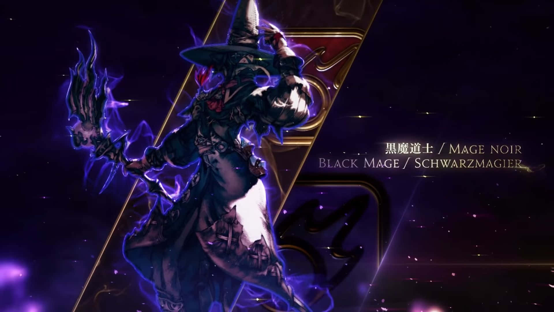 Black Mage, Final Fantasy, pointed hat, Full HD Desktop Wallpaper