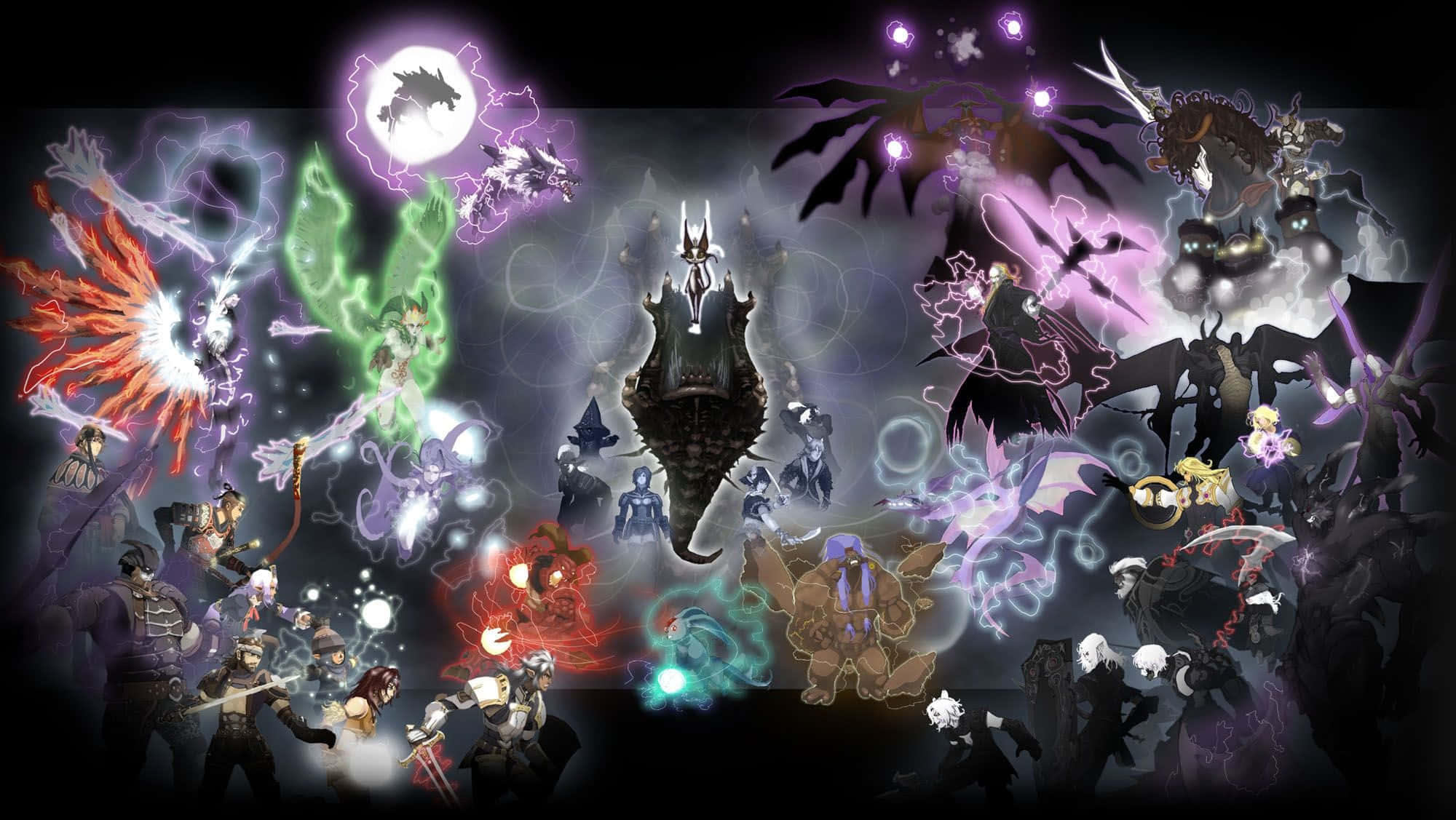 Final Fantasy X, avatars, characters, Full HD Desktop Wallpaper