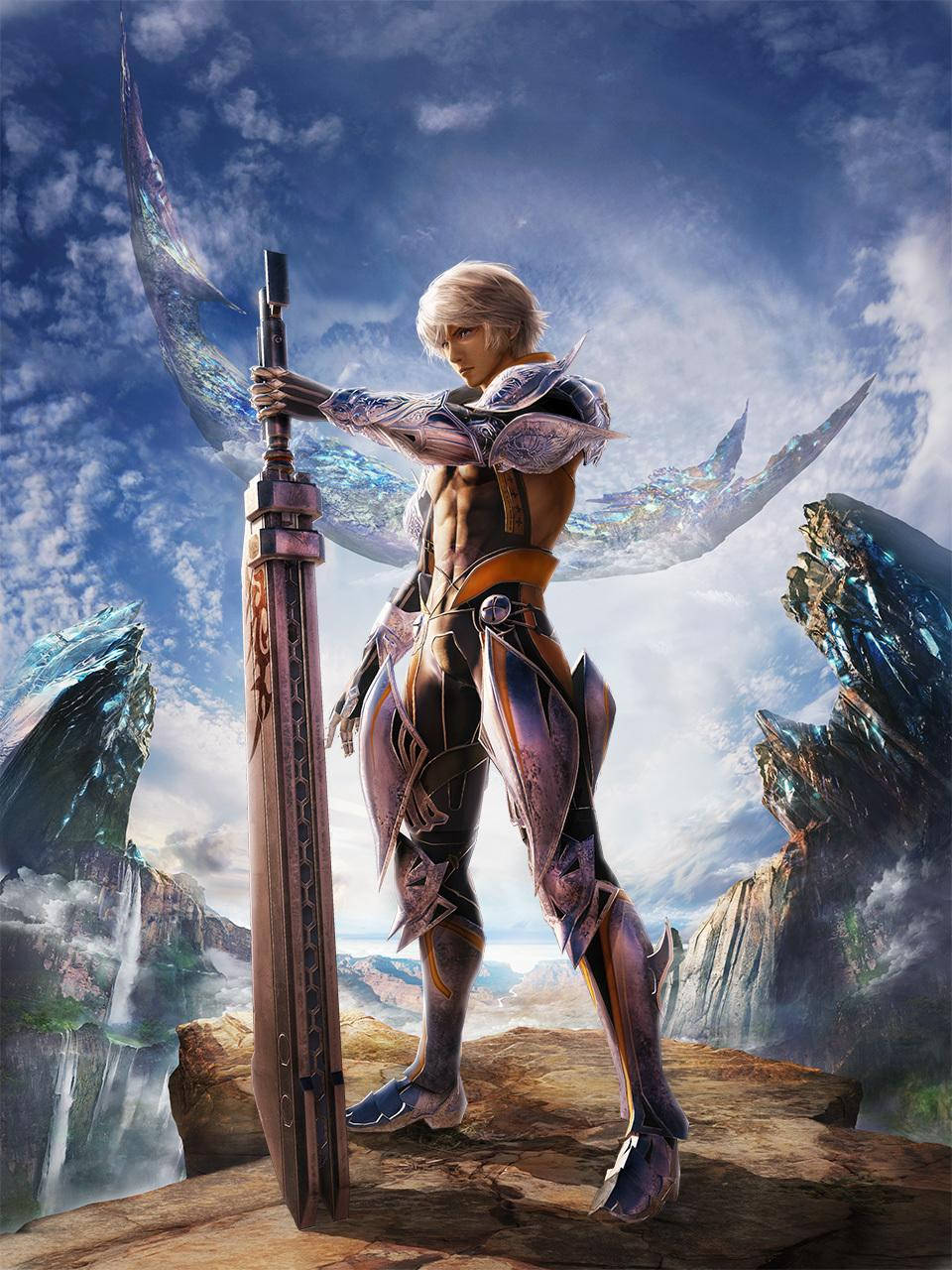 Final Fantasy, warrior, crystalline wings, HD Phone Wallpaper