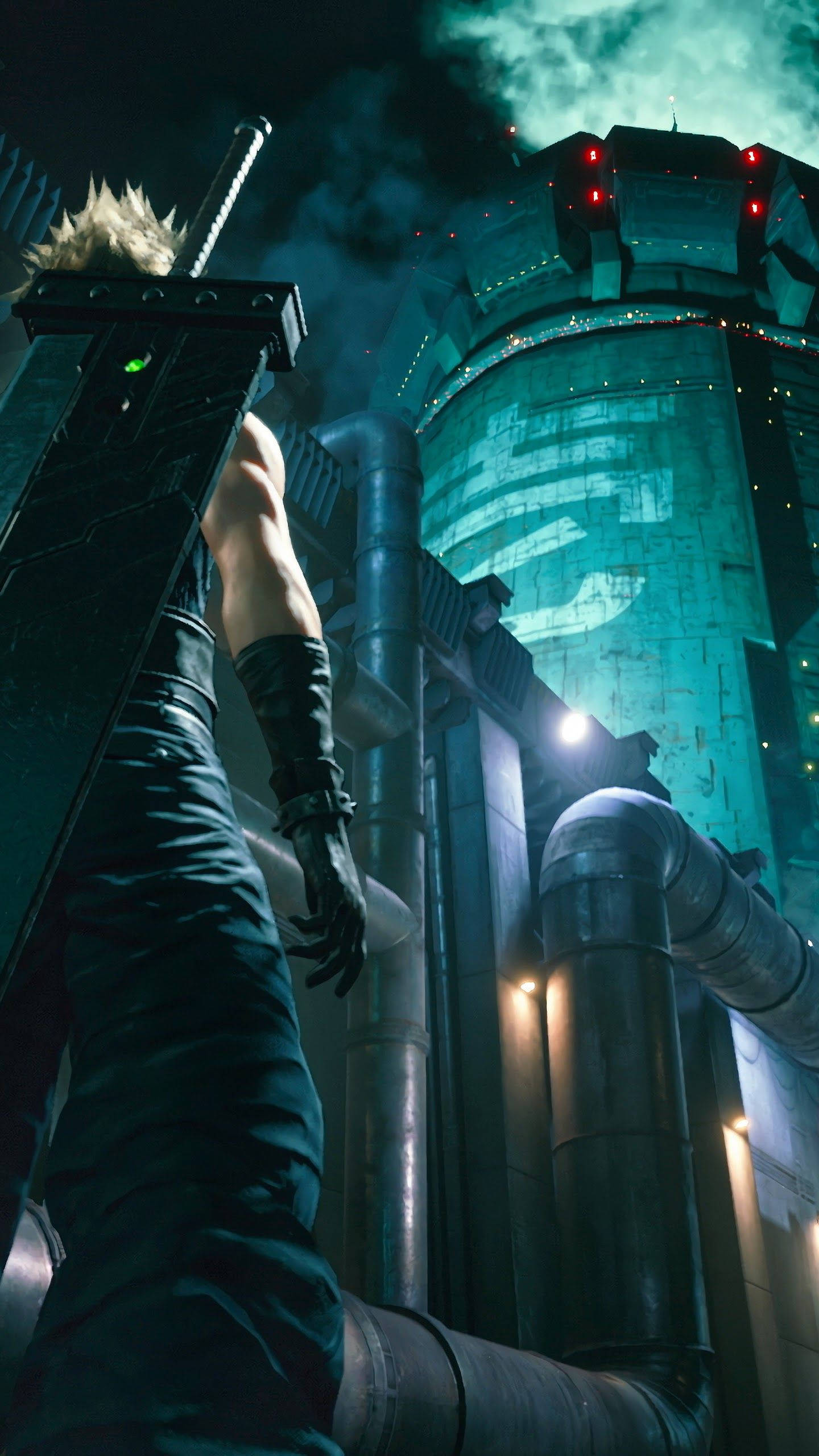 Final Fantasy, iPhone, lone warrior, 2K Phone Wallpaper