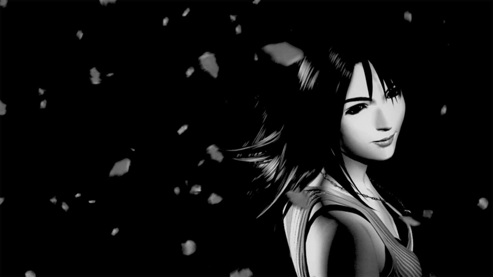 Final Fantasy VIII, anime girl, flowing hair, Full HD Desktop Wallpaper
