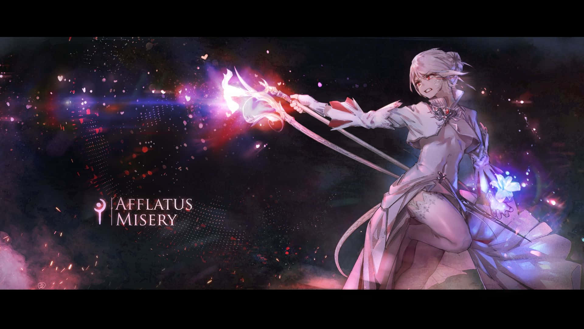 White Mage, Final Fantasy, anime girl, Full HD Desktop Wallpaper