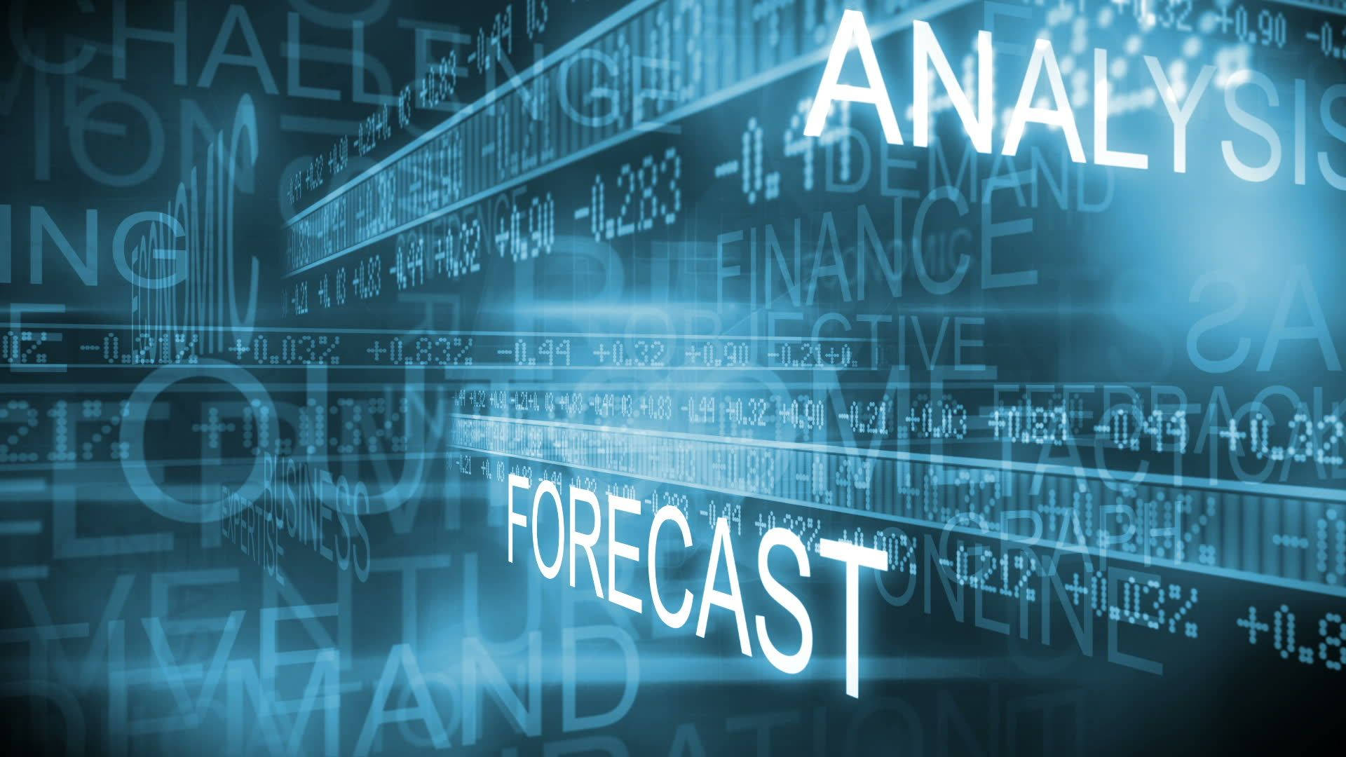 glowing blue tones, analysis, forecast, Full HD Desktop Wallpaper