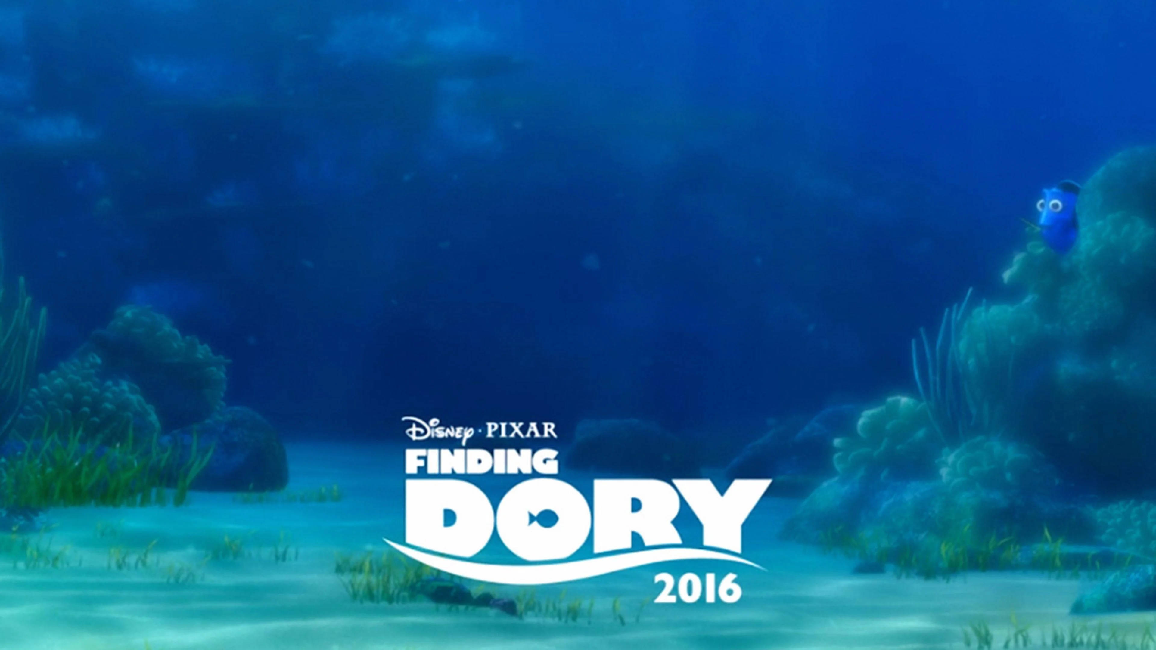 Finding Dory, 2016 movie, blue animated fish, 4K Desktop Wallpaper