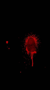 bloody fingerprint phone, vivid red blood splatter, dripping droplets, SD Phone Wallpaper