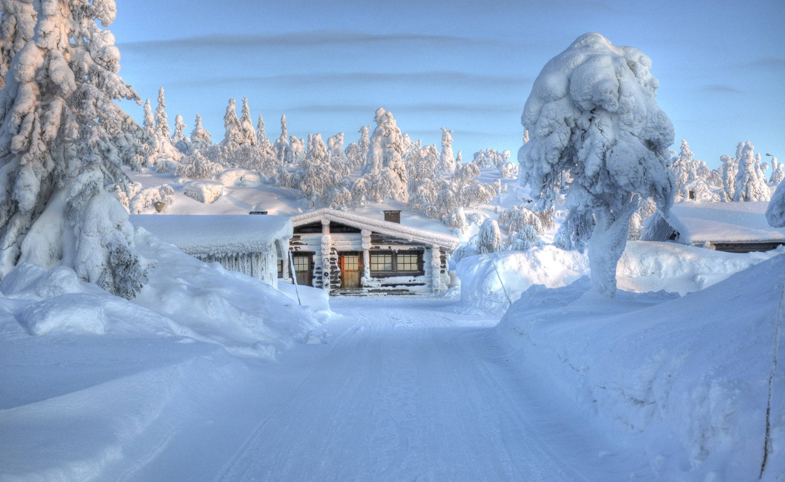 2k, Winter, Finland, 2K Desktop Wallpaper