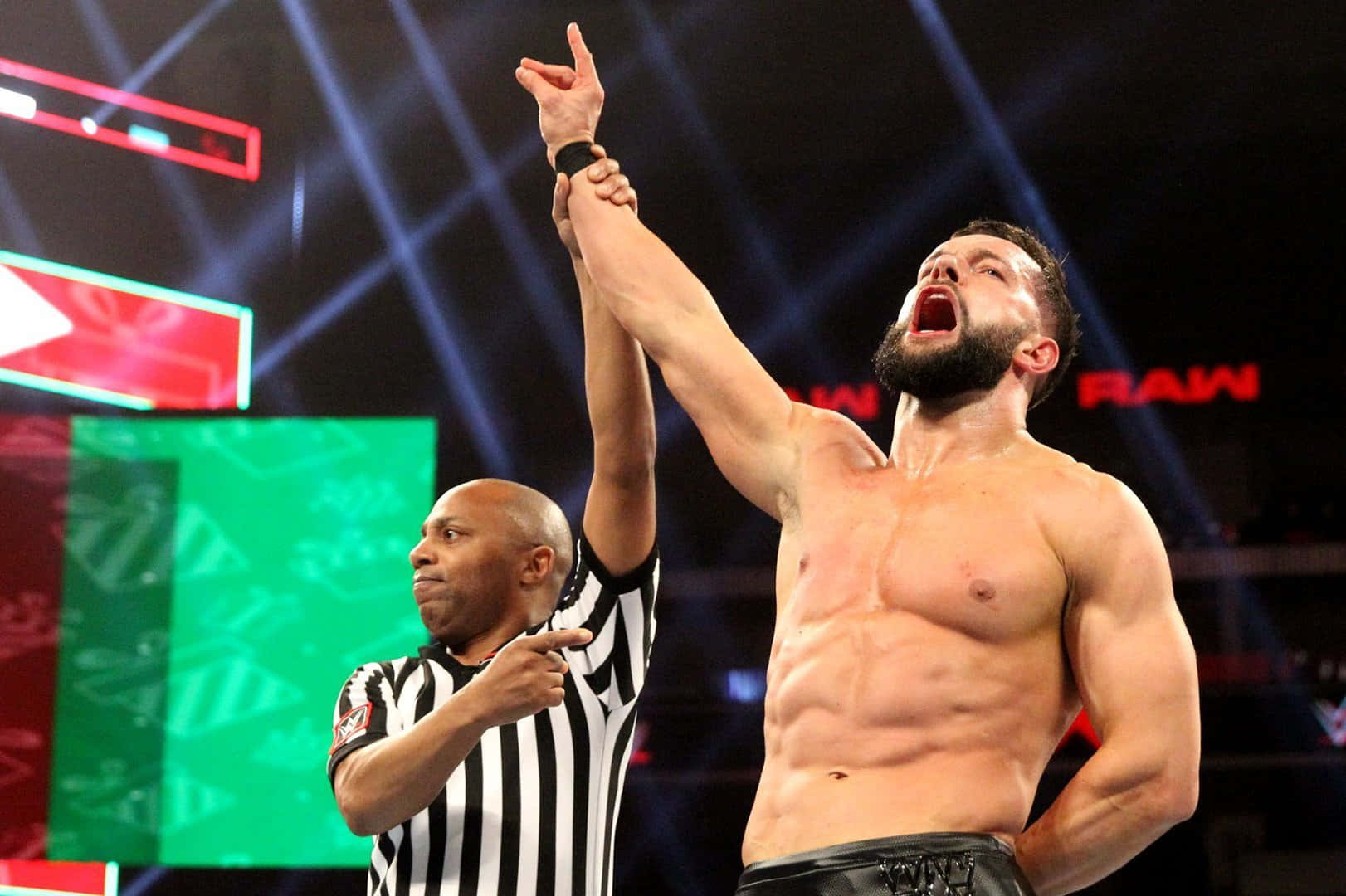 Finn Balor, wrestler, referee, HD Desktop Wallpaper